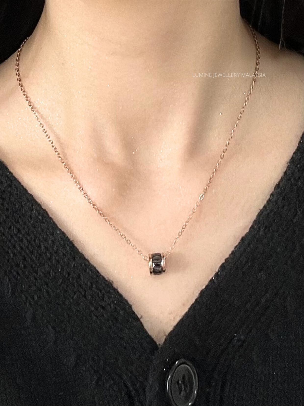 Black Dopamine Quetzaly Necklace