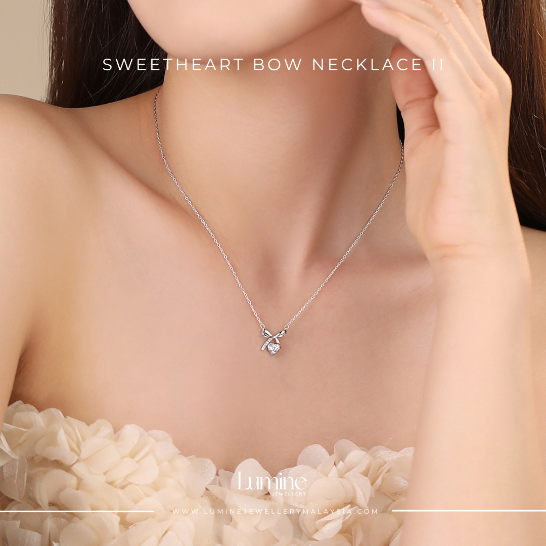 Sweetheart Bow Necklace II
