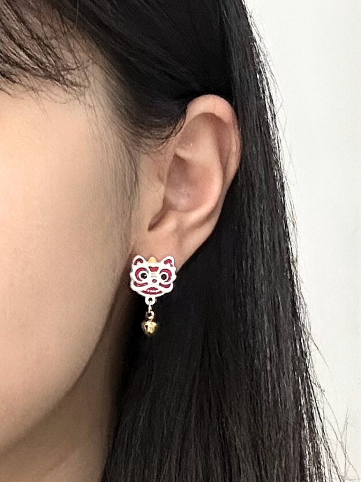 Lion Dance Earrings (CNY)