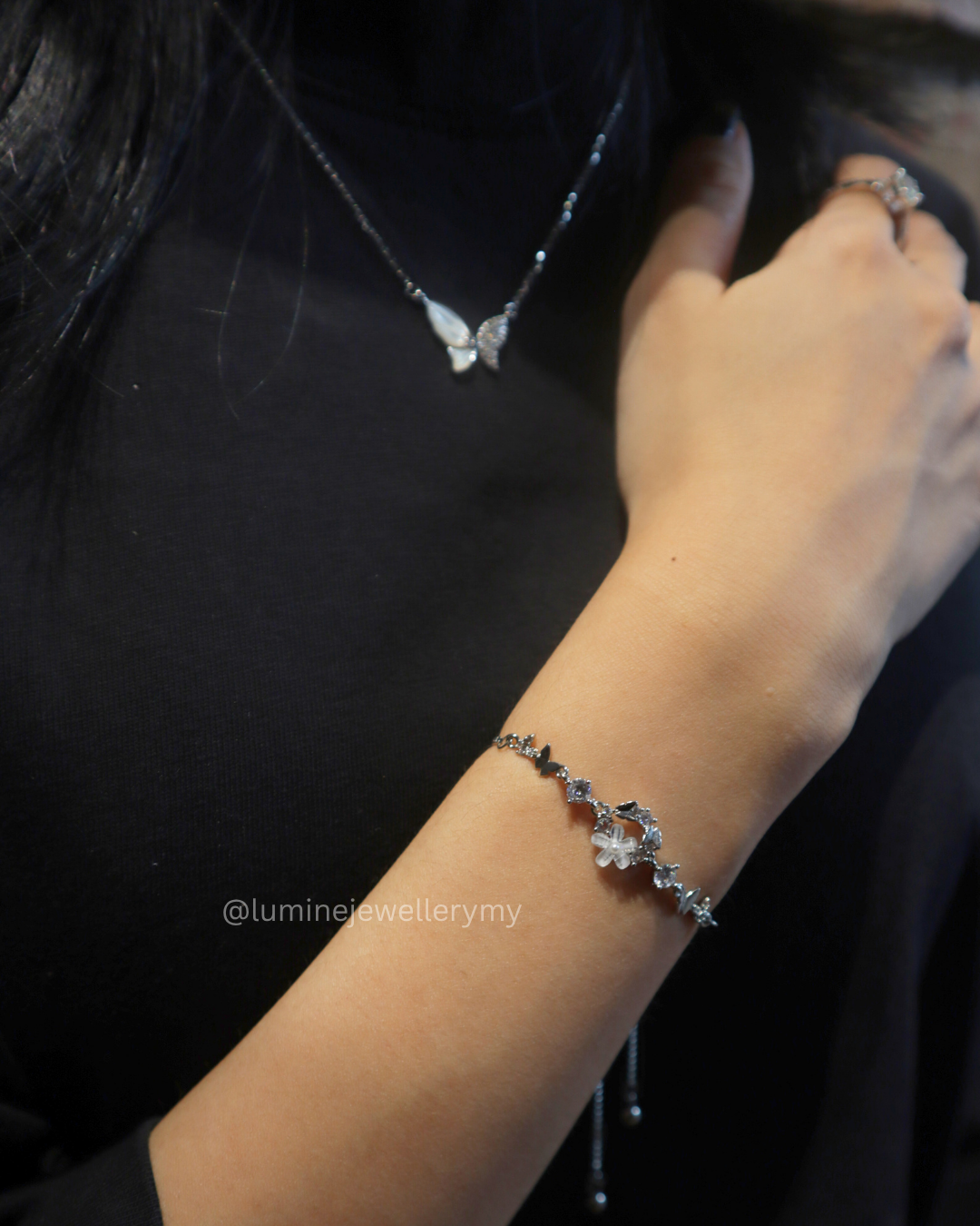 Inspired Floral Bracelet
