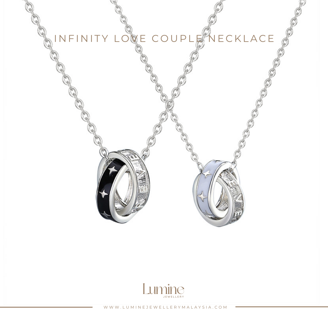 Infinity Love Couple Necklace