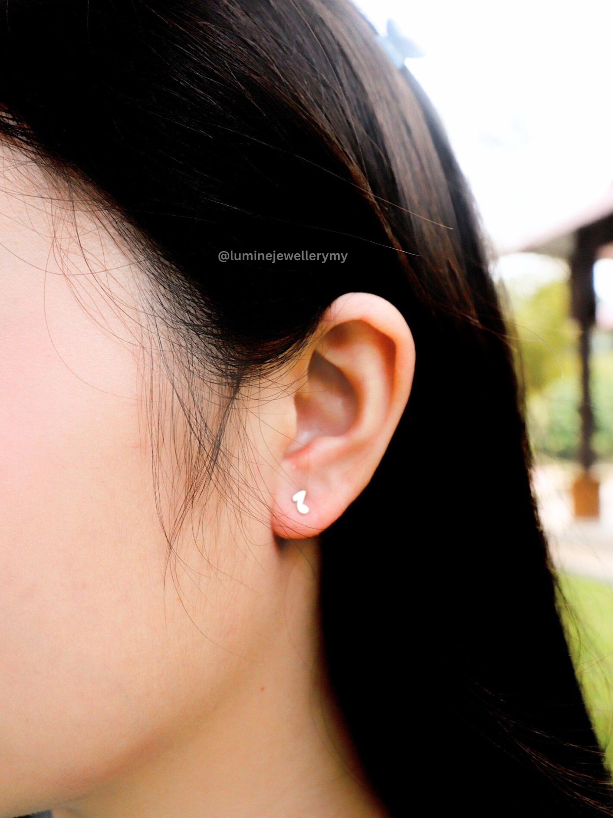 Mini Music Notes Studs