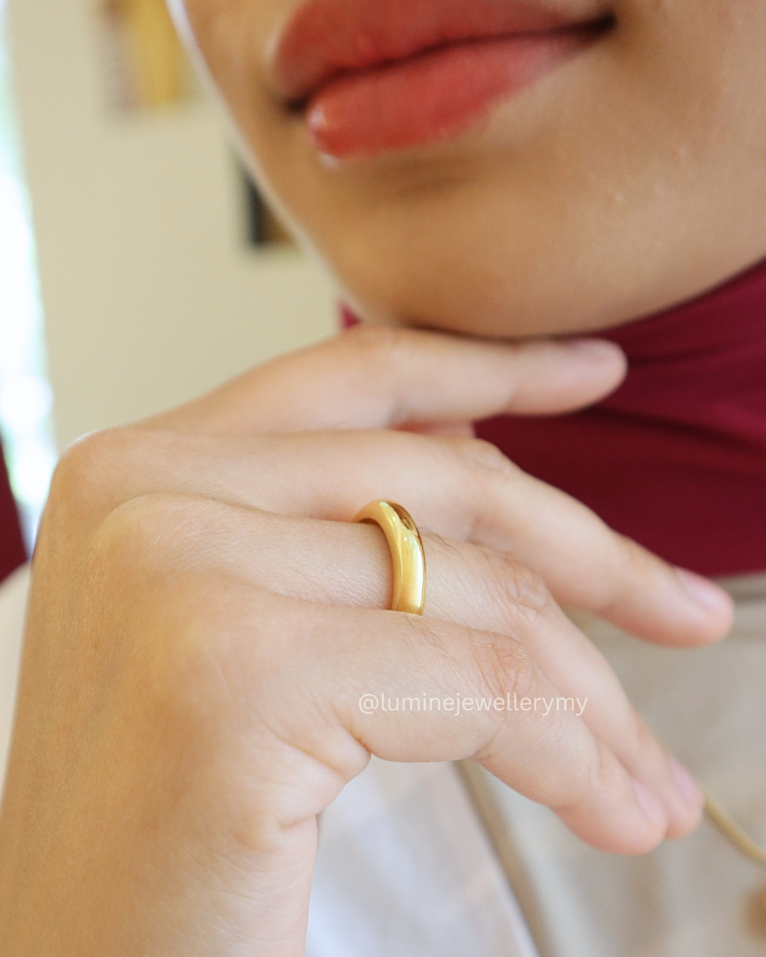 Simplicity Gold Ring