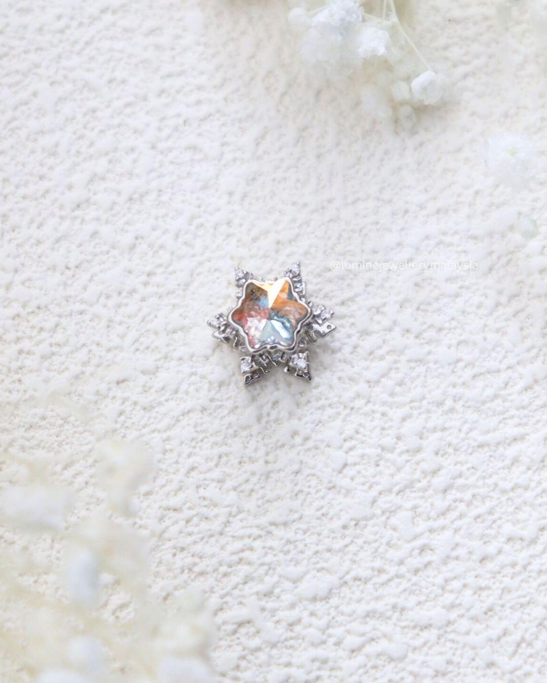 Winter Bloom Series Charm