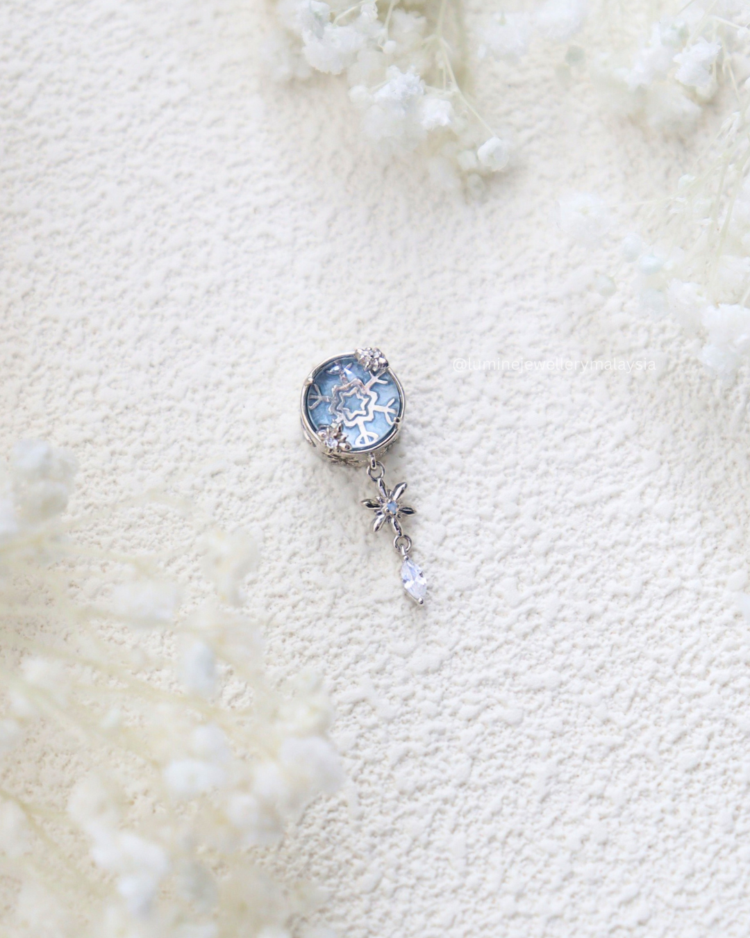 Winter Bloom Series Charm