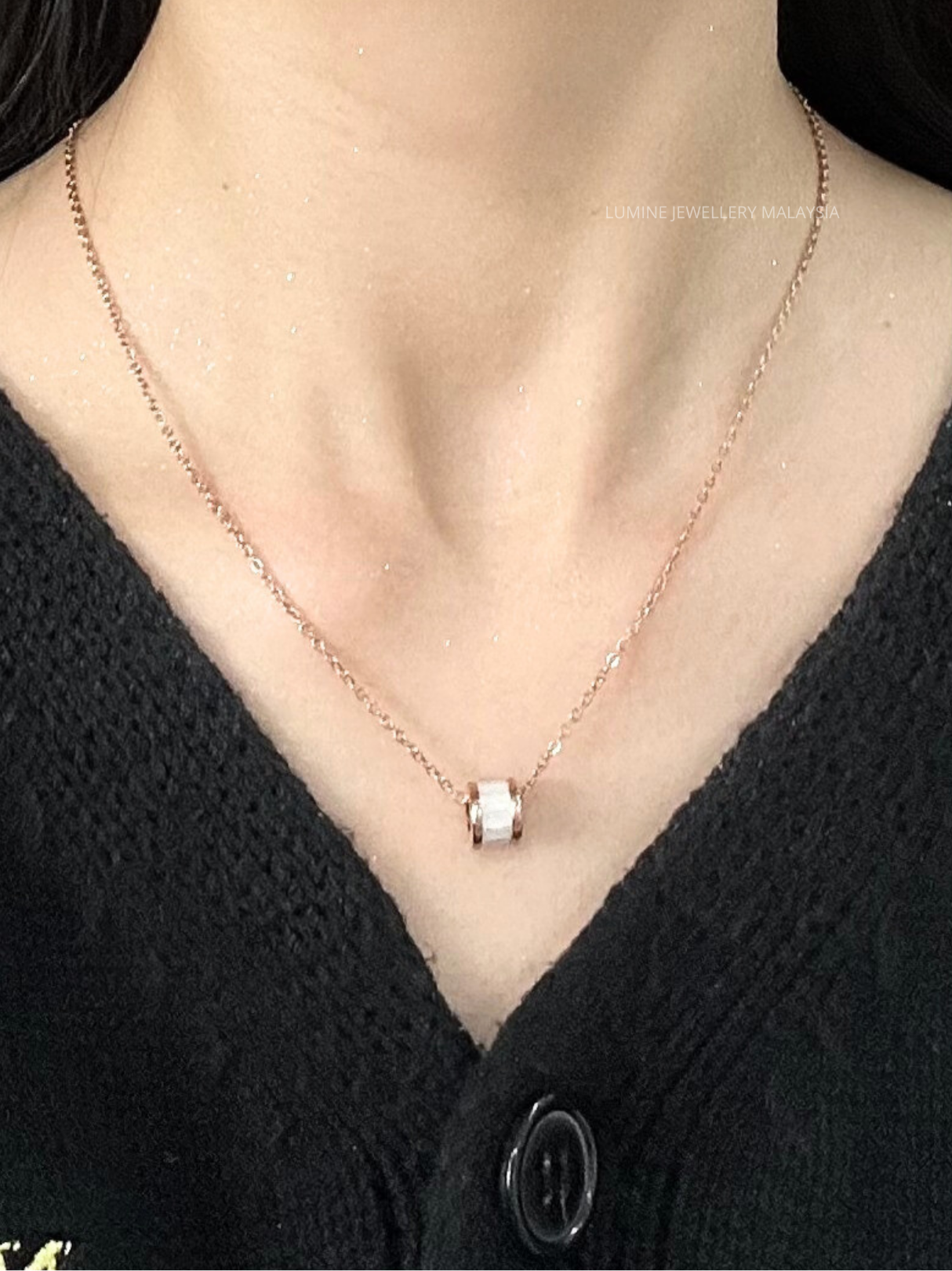 White Dopamine Quetzaly Necklace