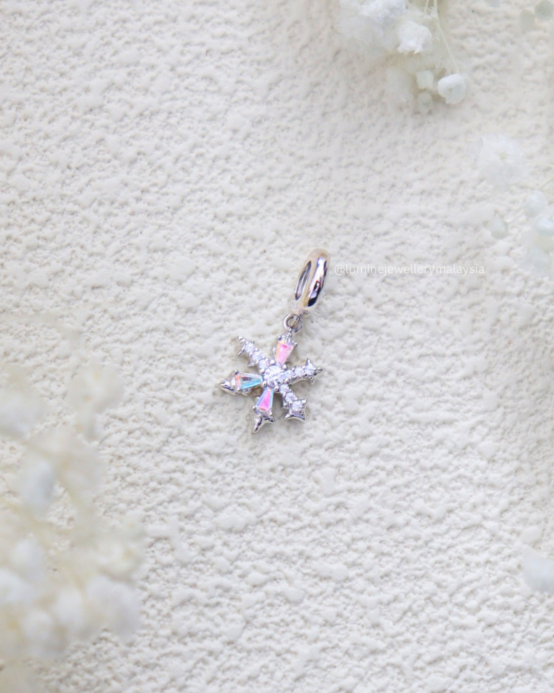 Winter Bloom Series Charm