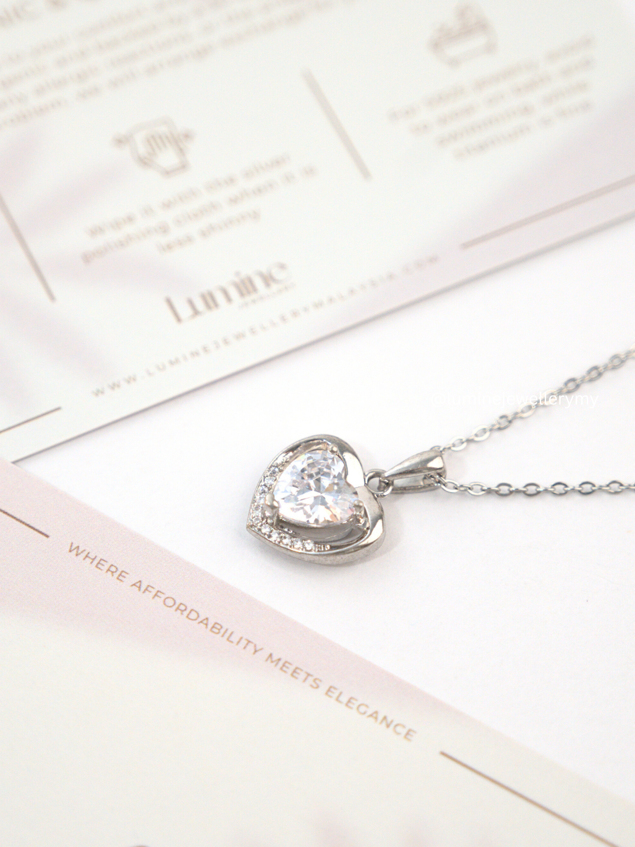 Diamond Heart Necklace