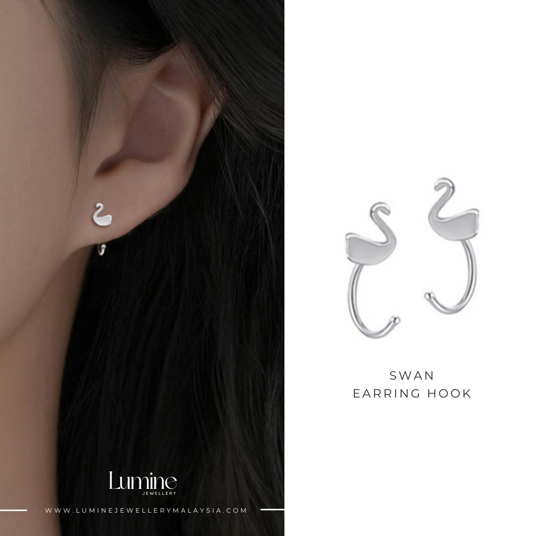 Swan Earring Hook