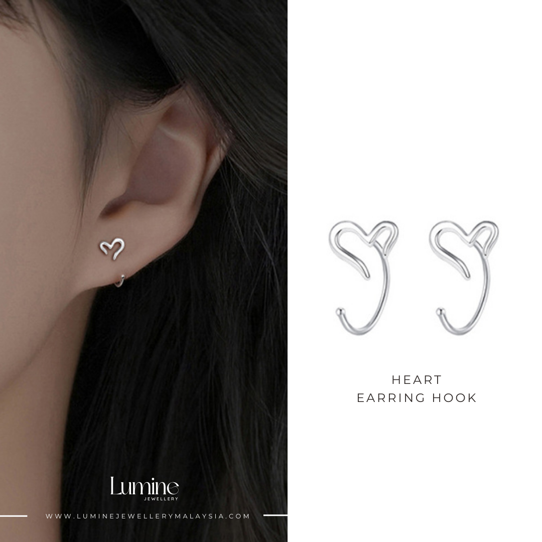 Heart Earring Hook