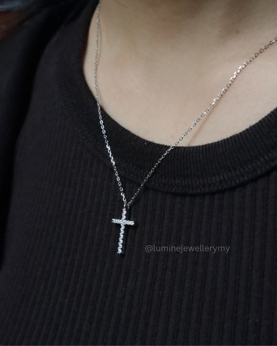 Celestial Cross Necklace