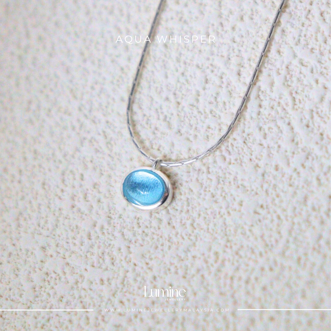 Aqua Whisper Pendant