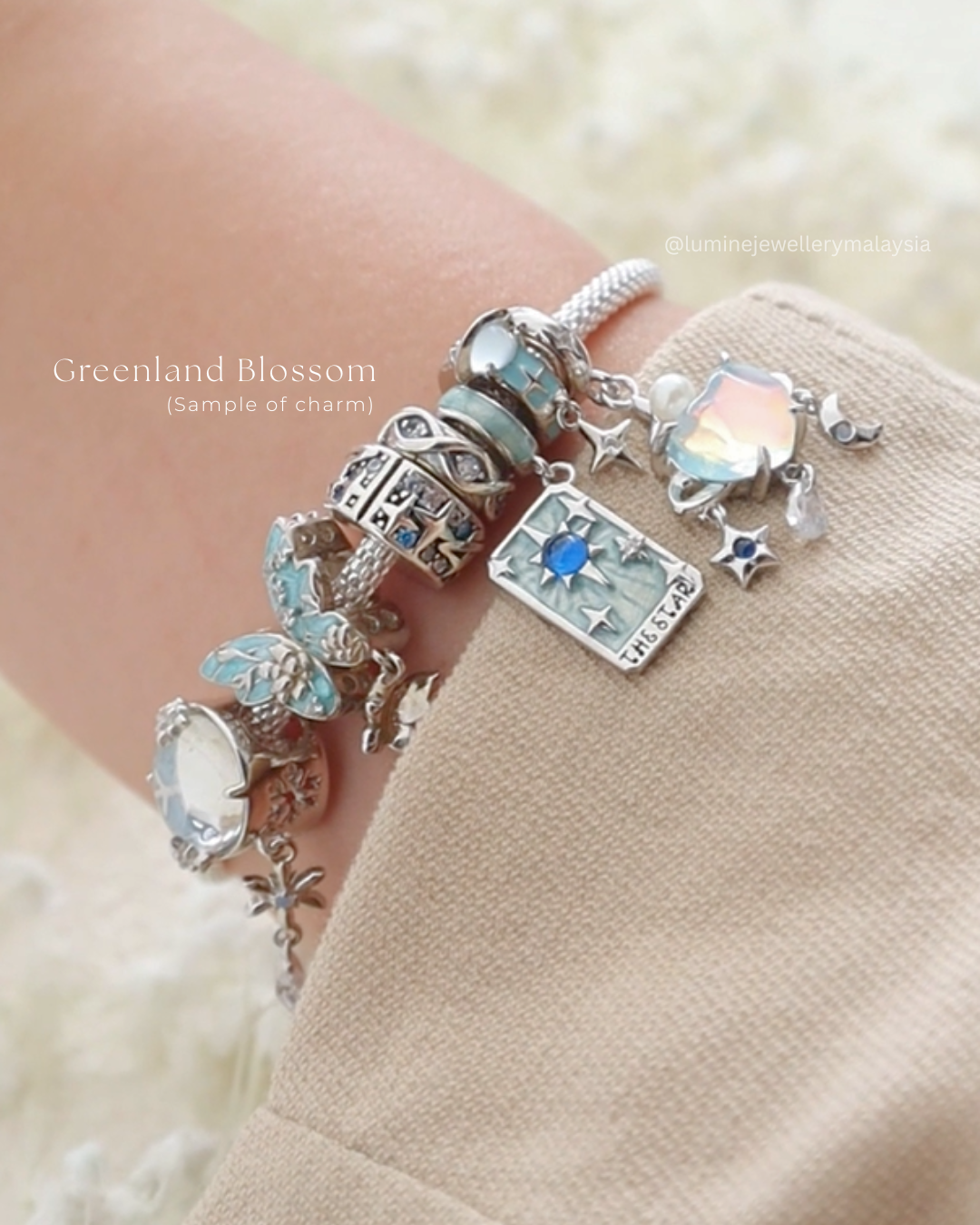Eternal Love Bracelet (PLAIN Bracelet - Able to Install Charm)