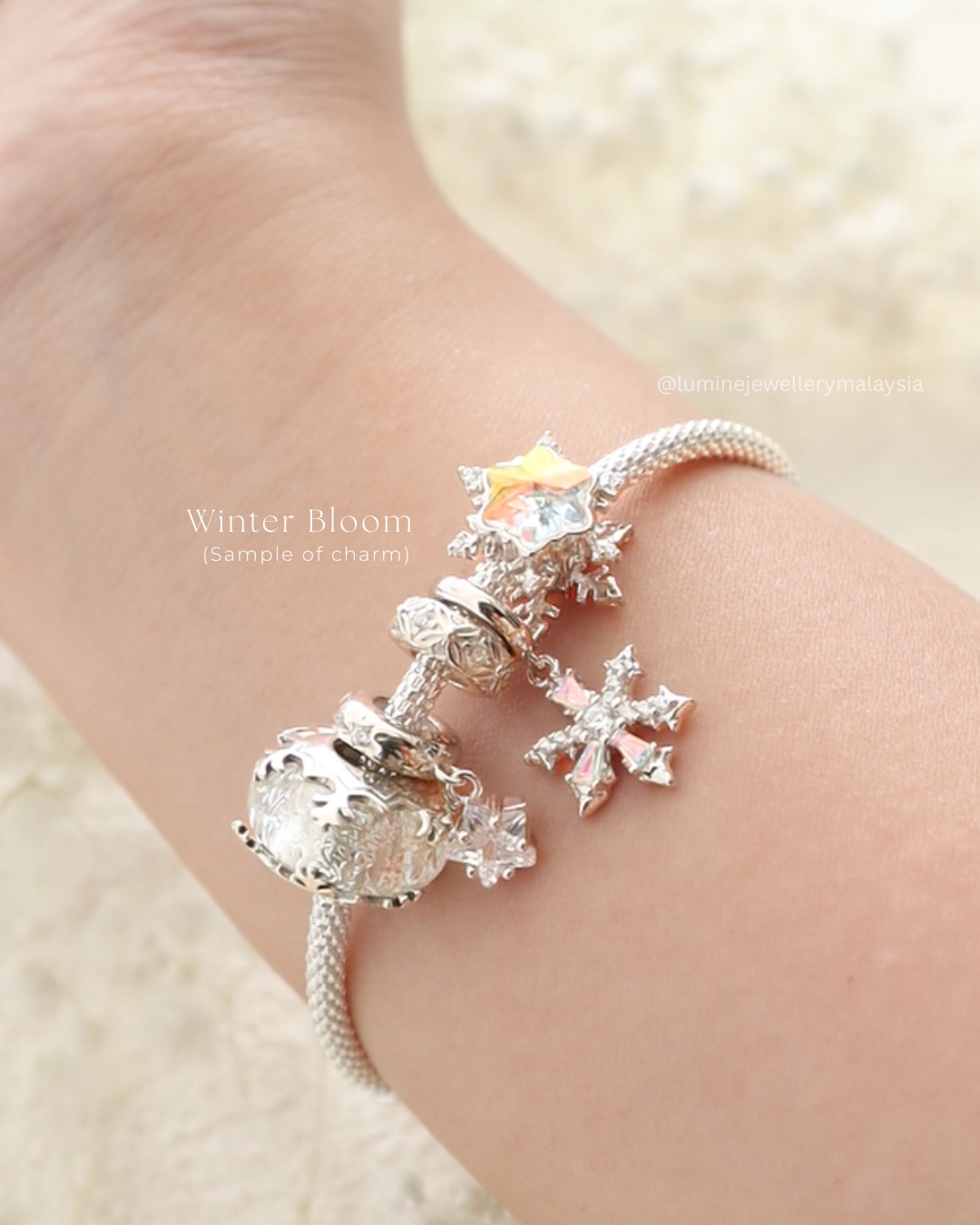 Eternal Love Bracelet (PLAIN Bracelet - Able to Install Charm)