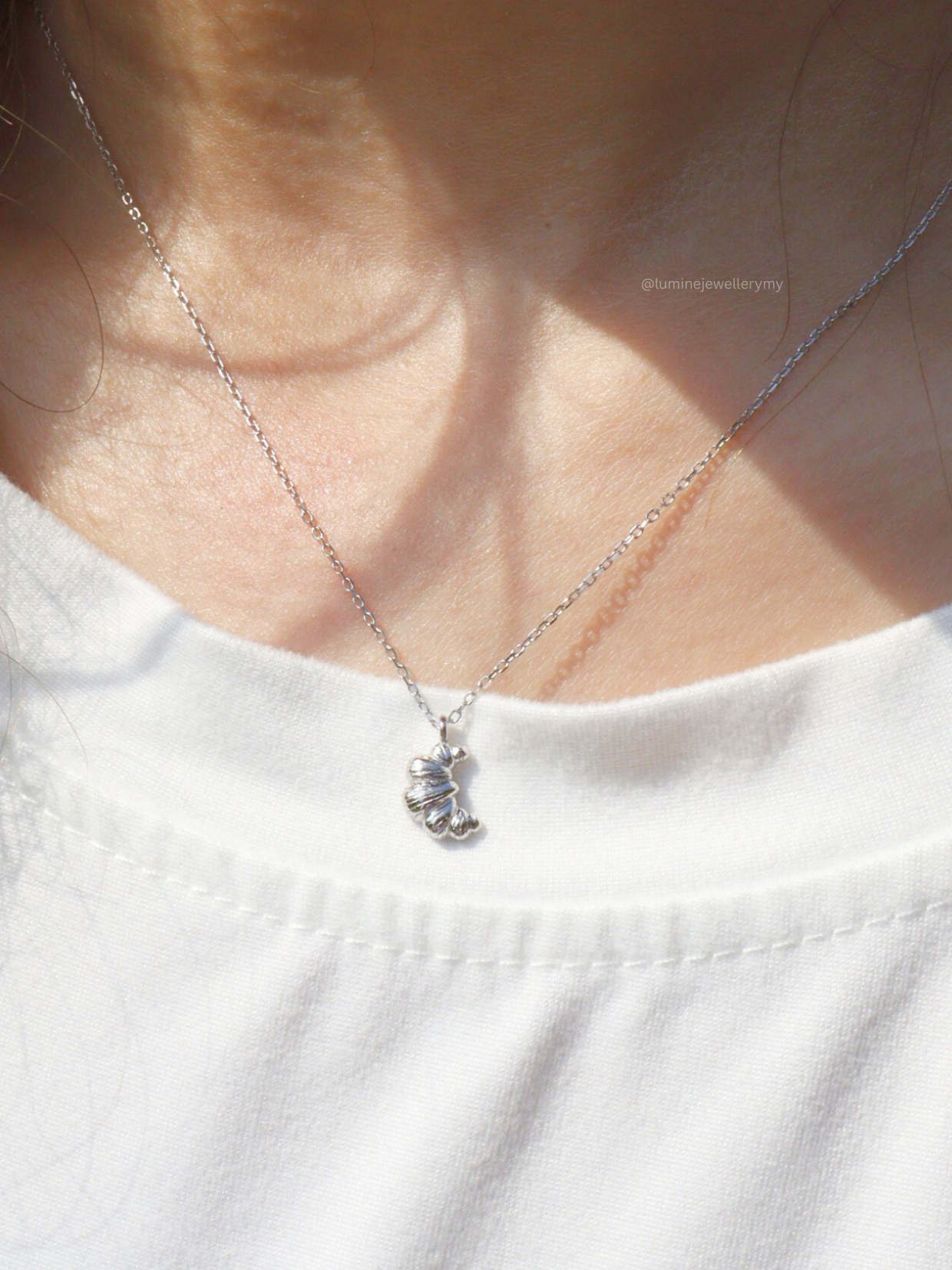 Croissant Necklace