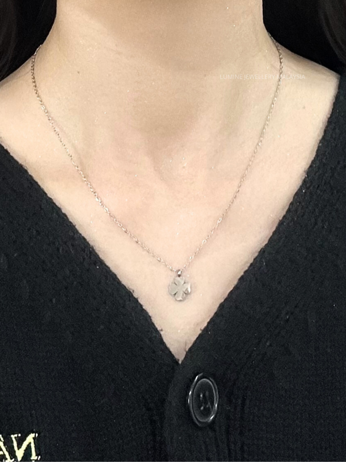 Silver Serene Bloom Necklace