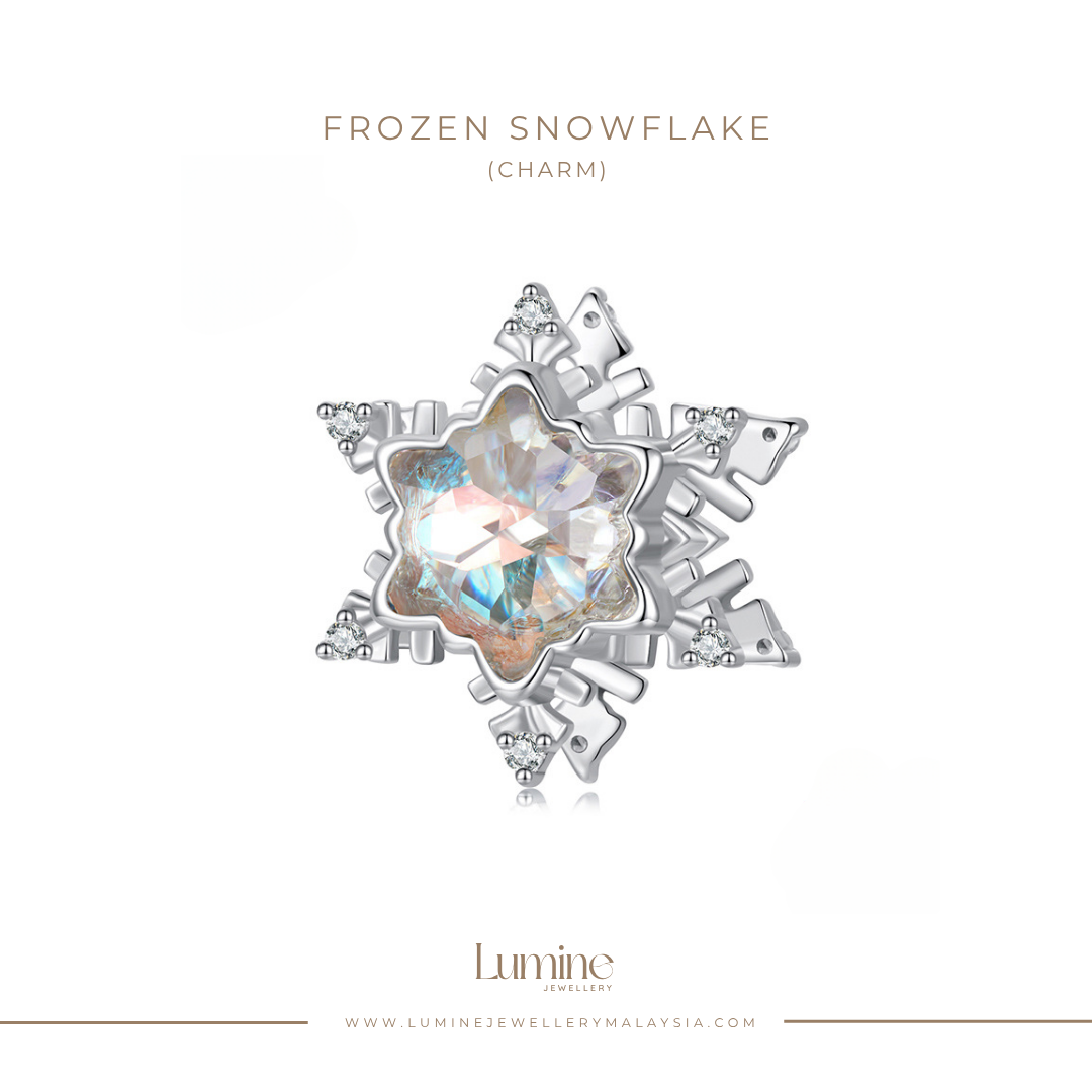 Winter Bloom Series Charm