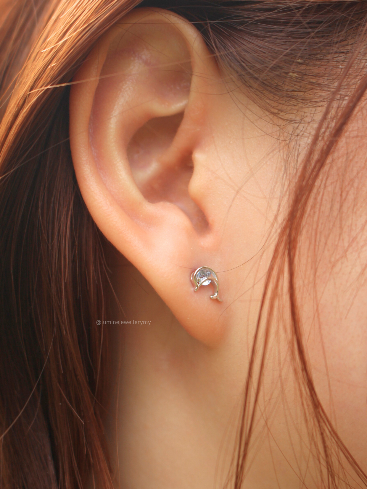 Mermaid & Dolphin Studs