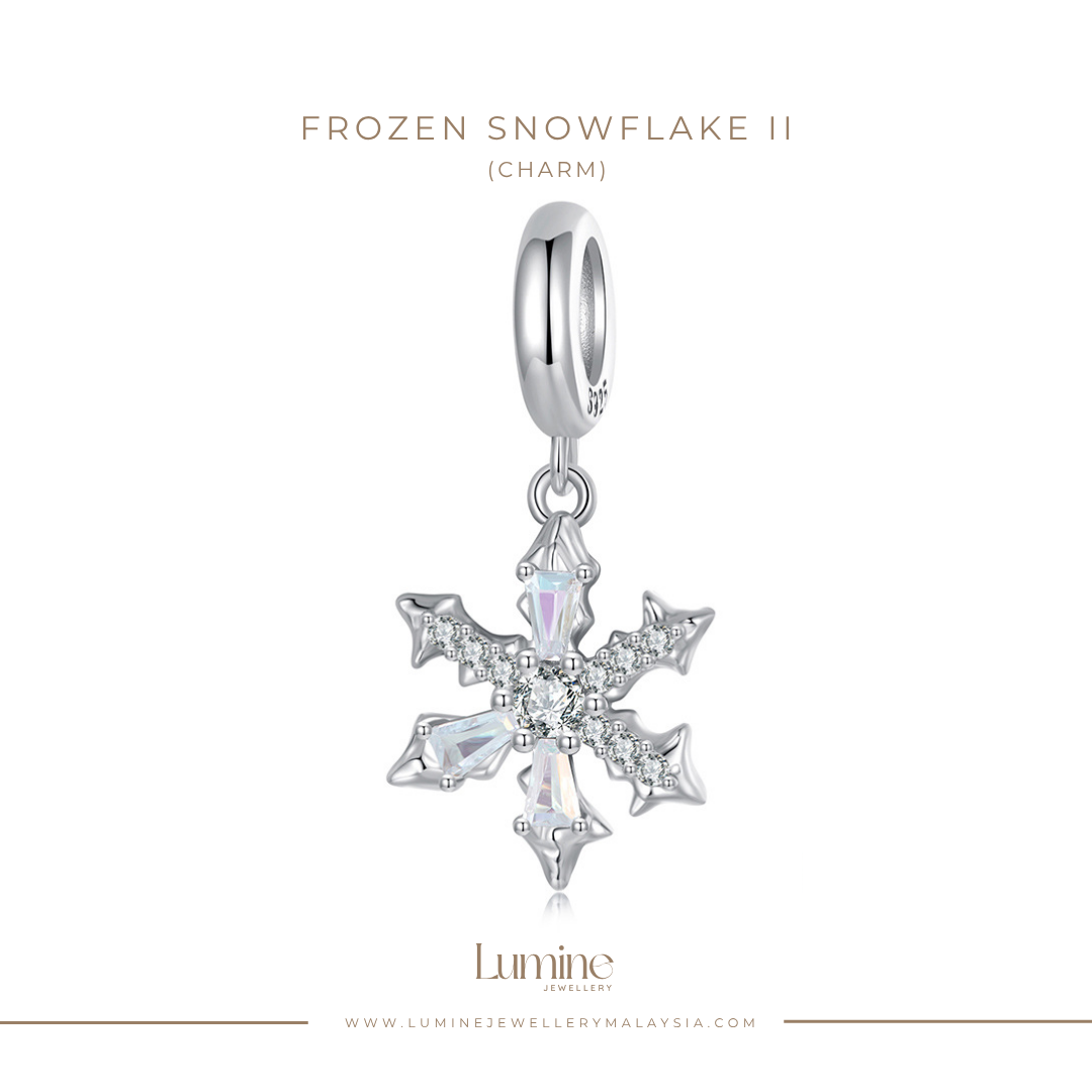 Winter Bloom Series Charm