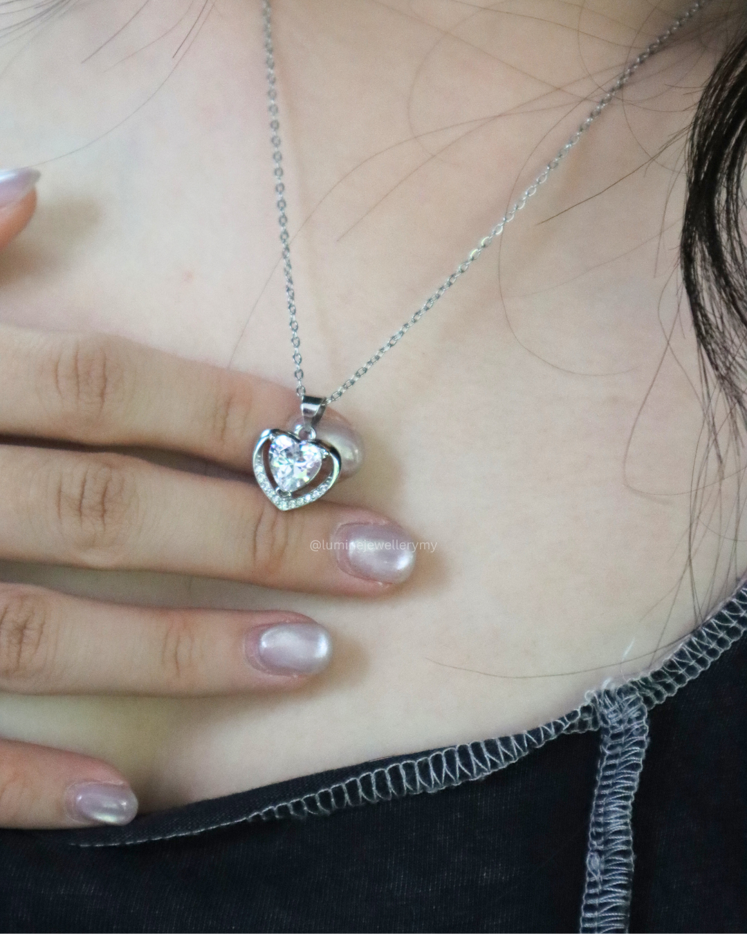 Diamond Heart Necklace