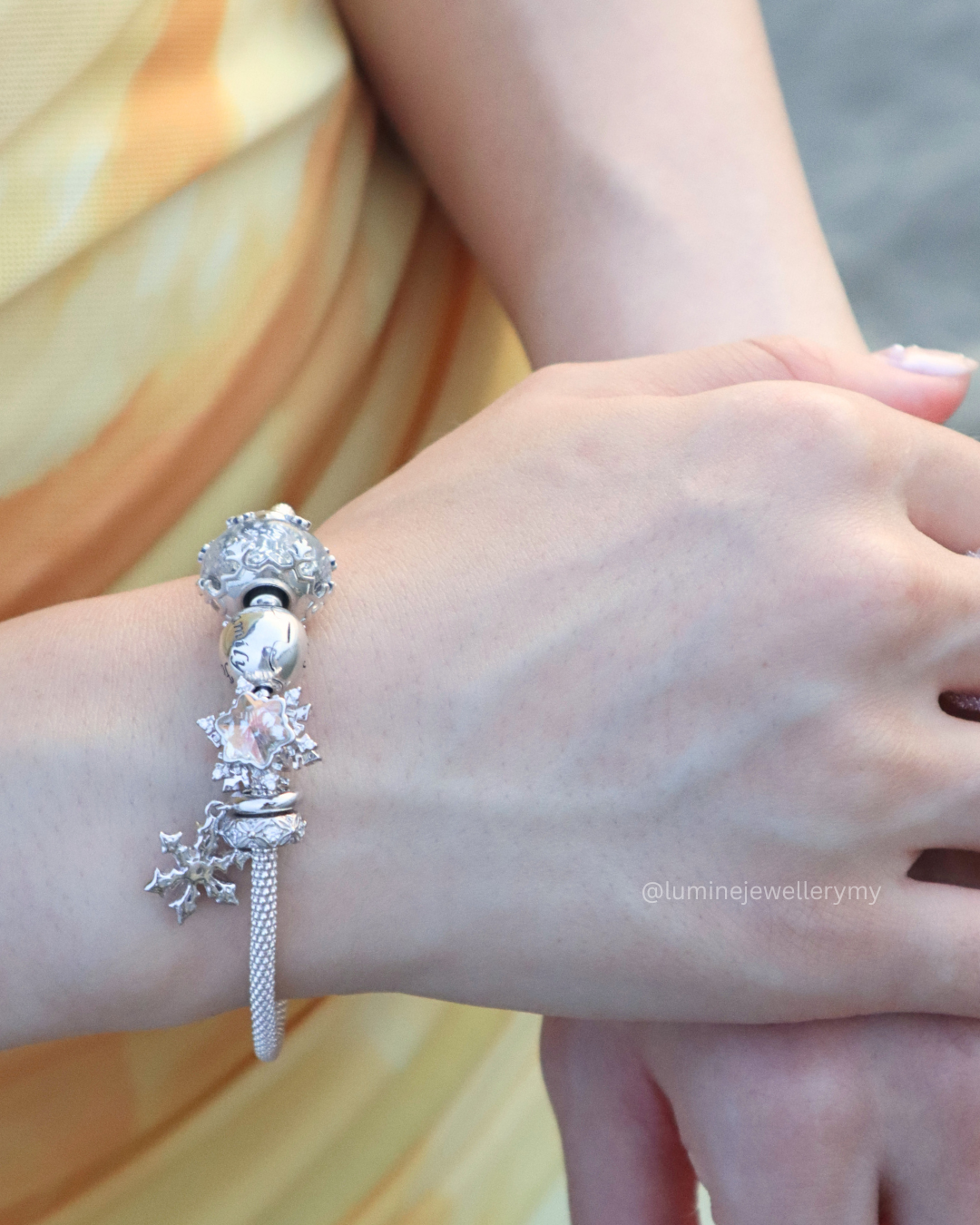 Eternal Love Bracelet (PLAIN Bracelet - Able to Install Charm)