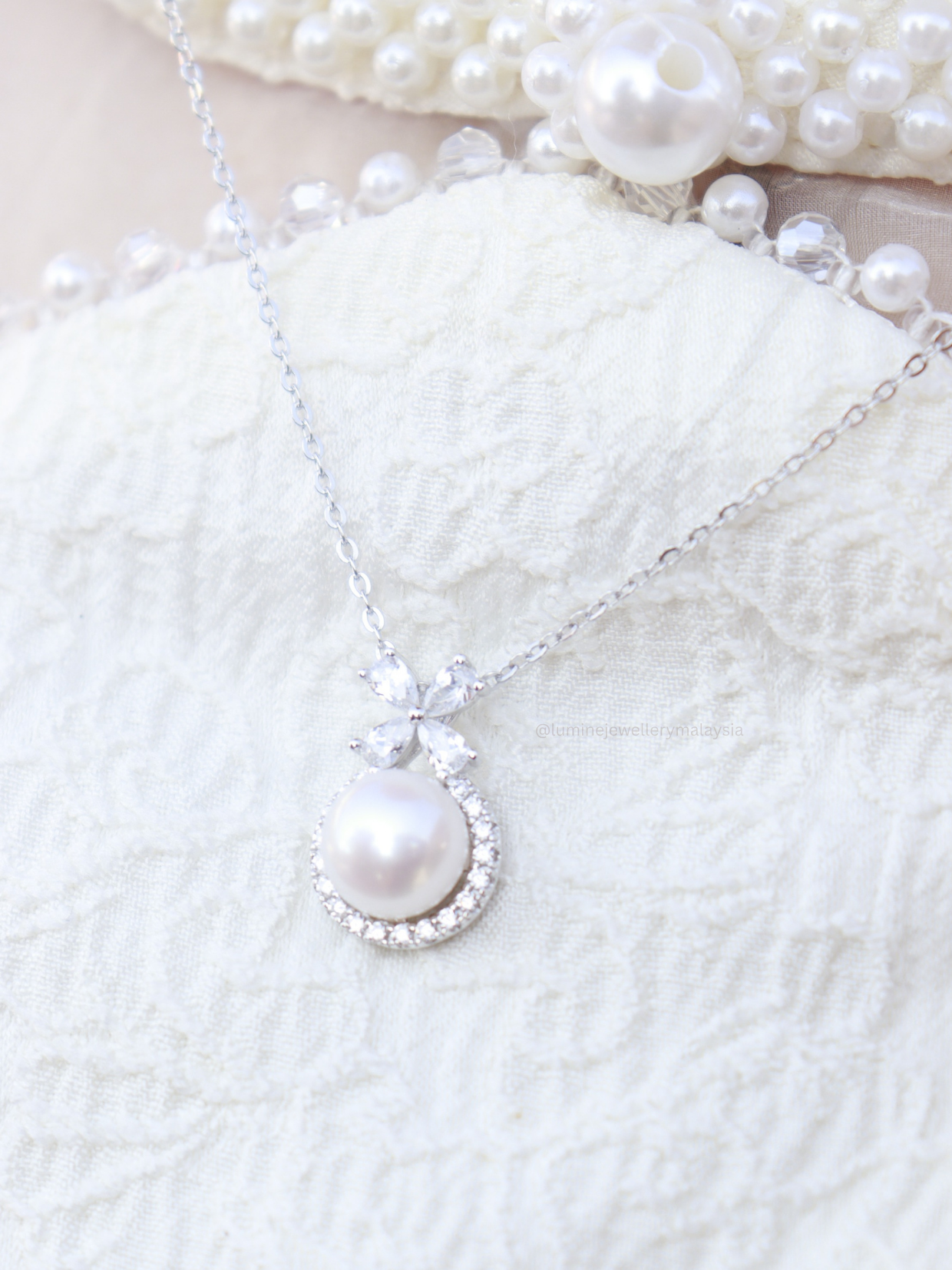 Natural Freshwater Pearl Princessa Necklace