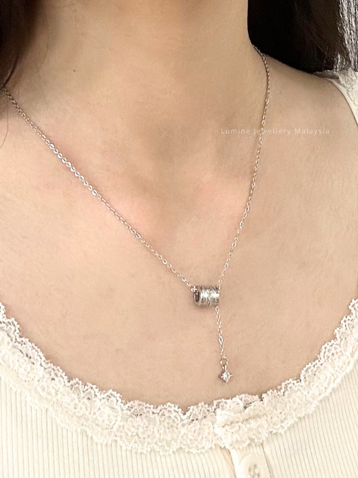 Teardrop Twisted Quetzaly Necklace