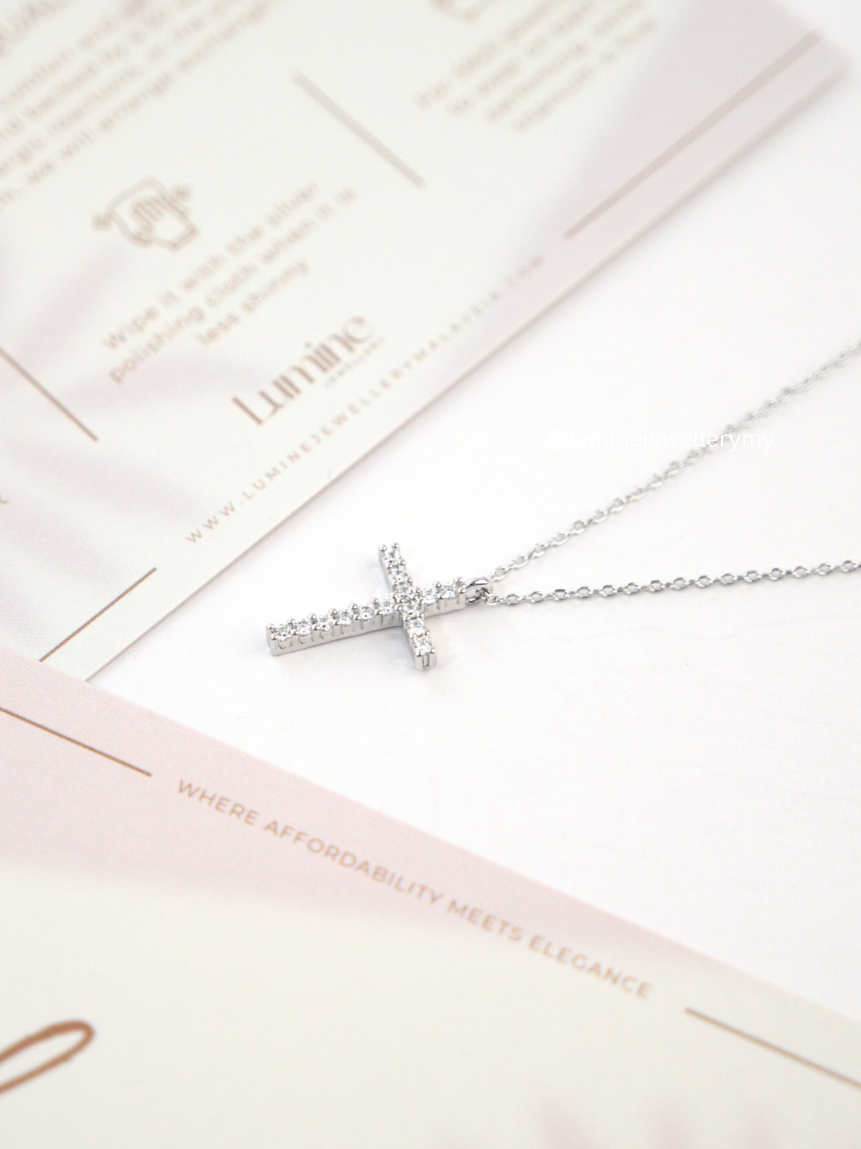 Celestial Cross Necklace