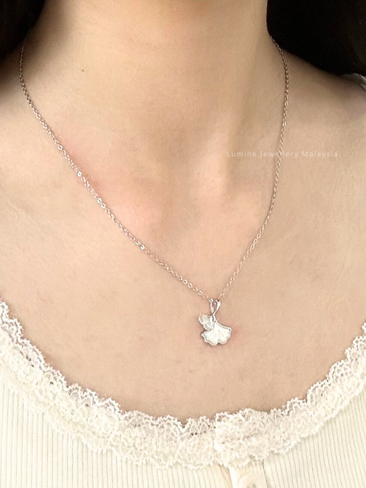 Everlasting Ginkgo Pendant