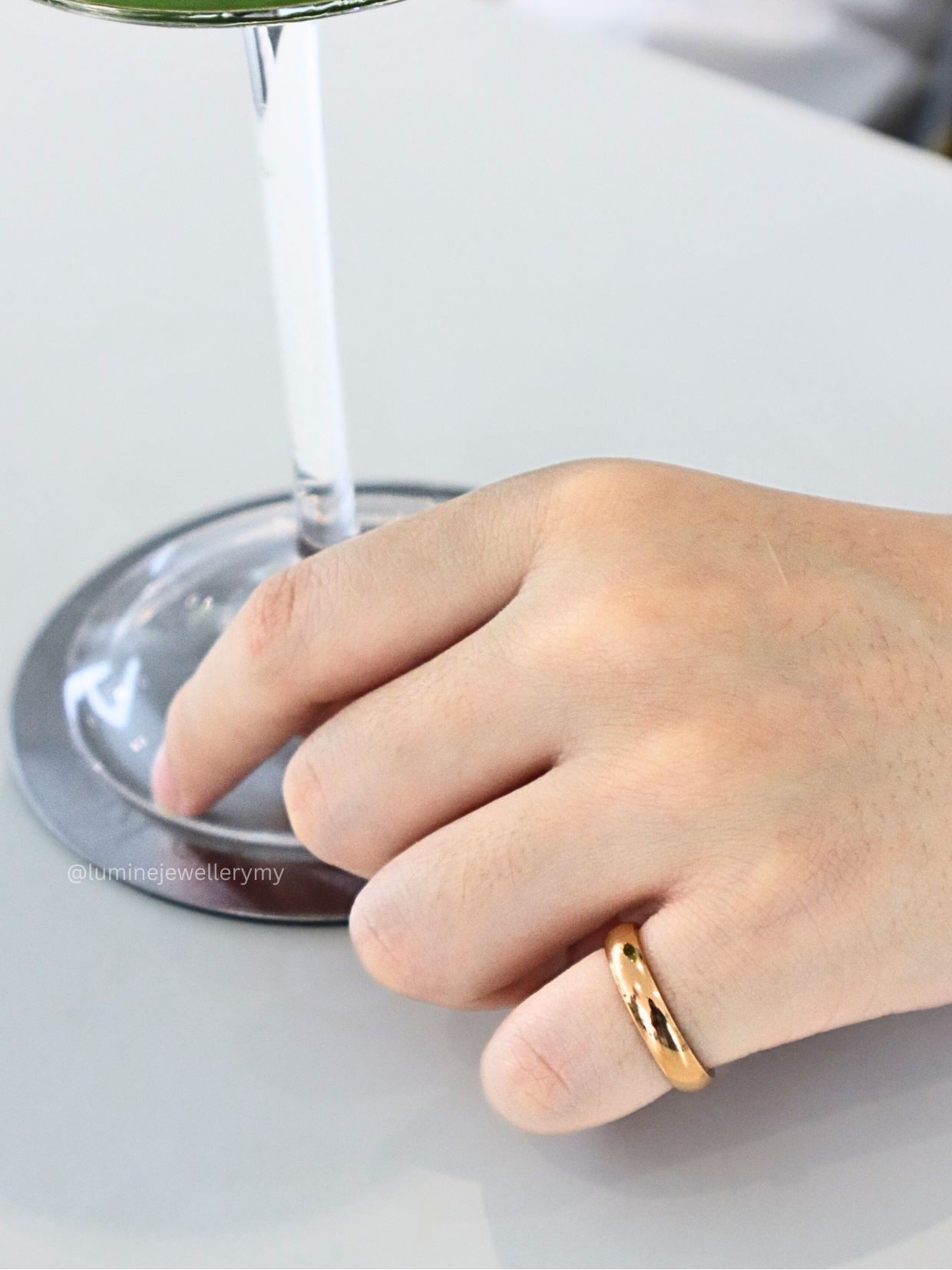 Simplicity Gold Ring