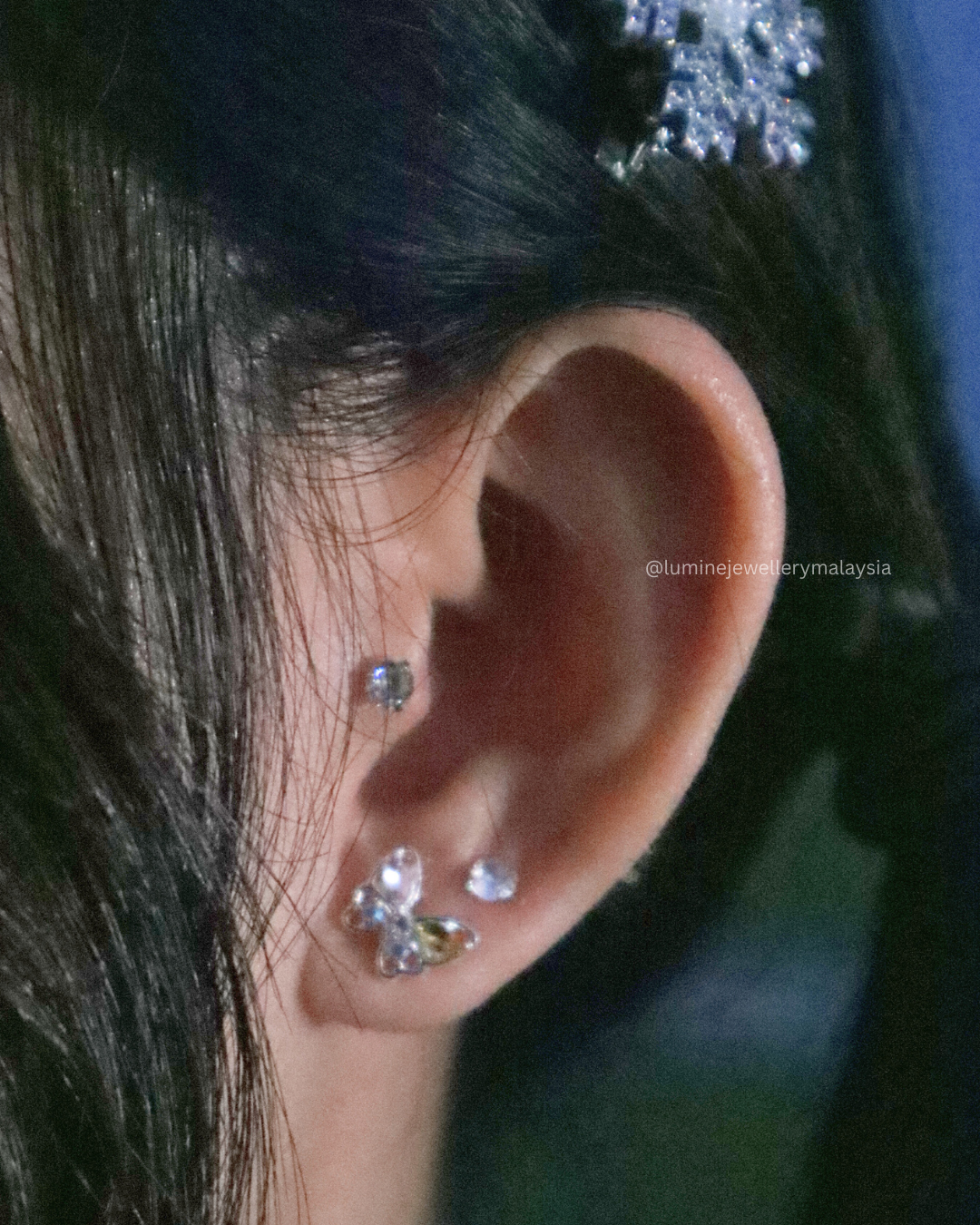 Butterfly Dream Zircon Earrings
