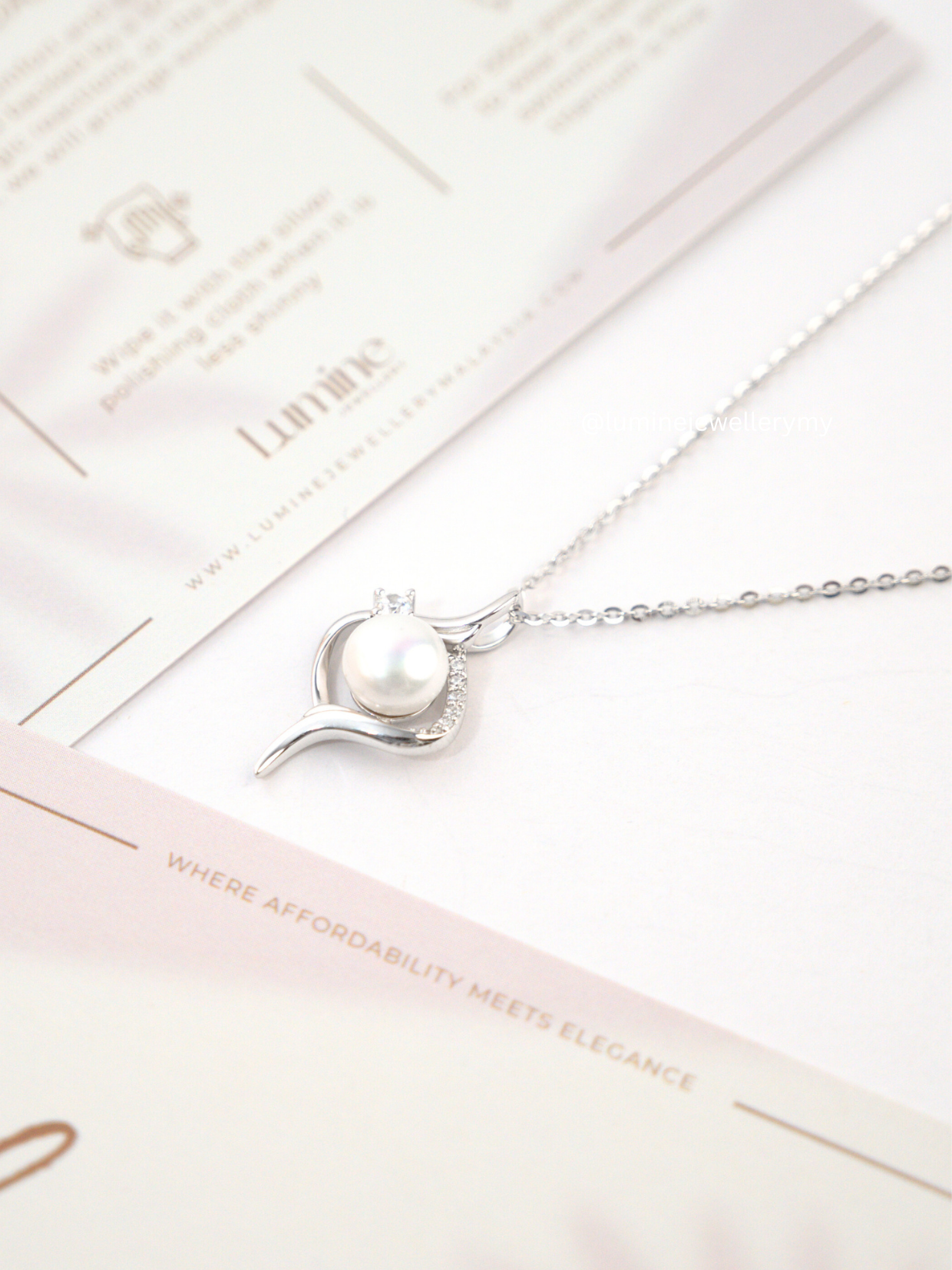 Natural Freshwater Pearl Mermaid Princess Necklace