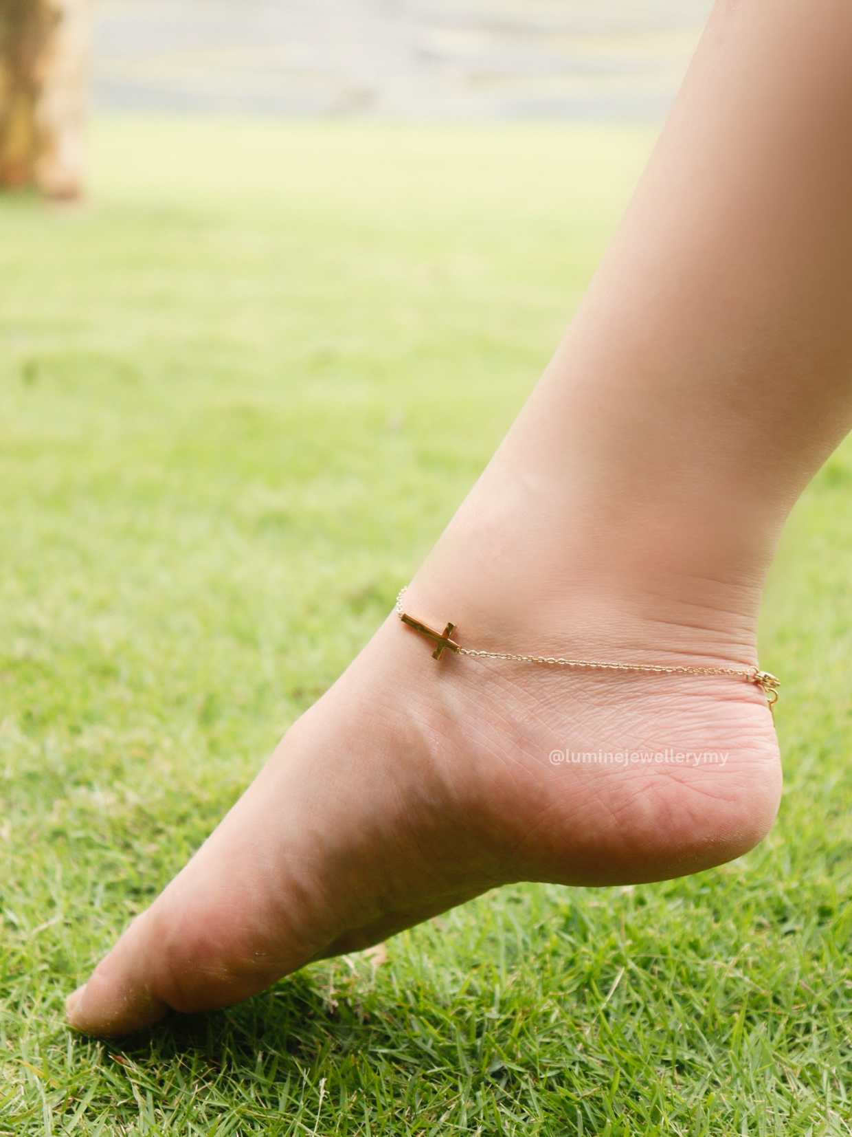 Cross Anklet