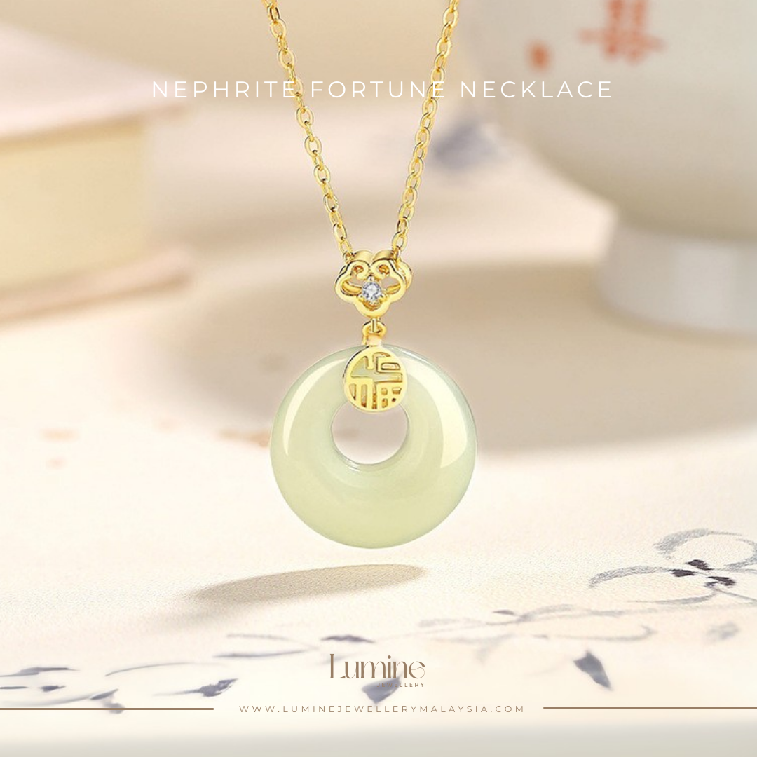 Nephrite Fortune Necklace