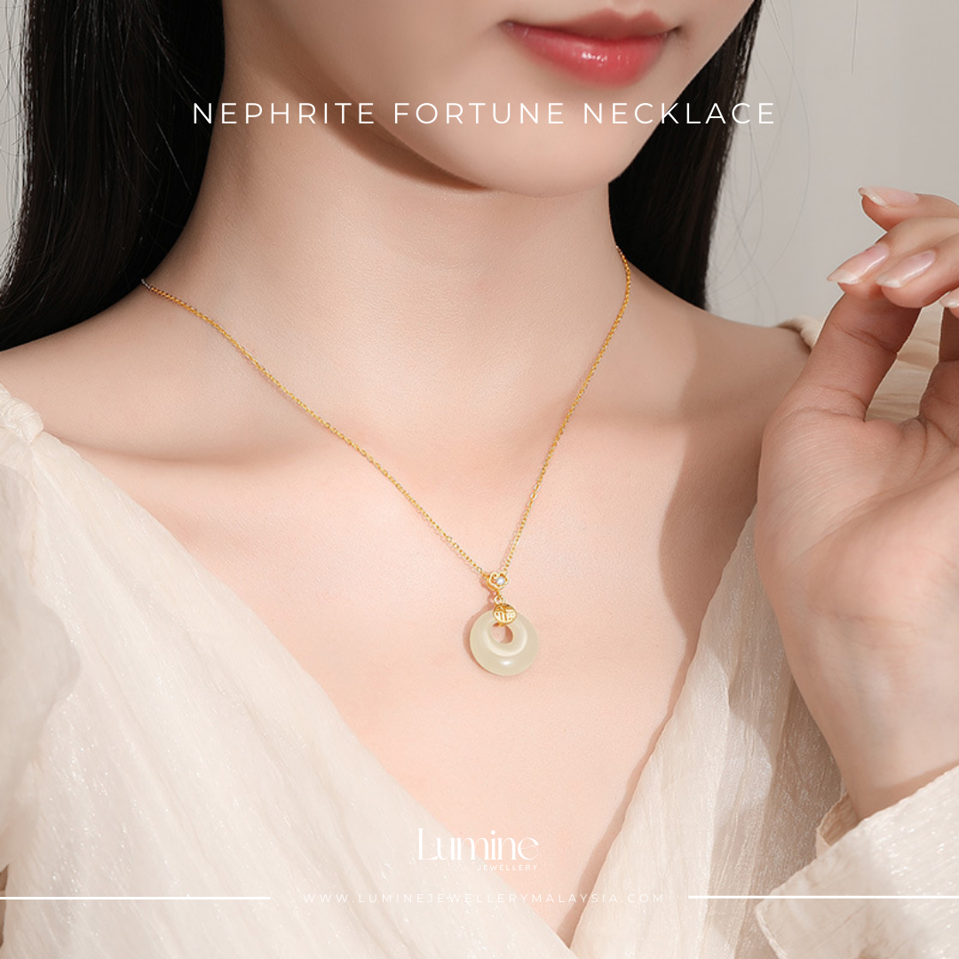 Nephrite Fortune Necklace