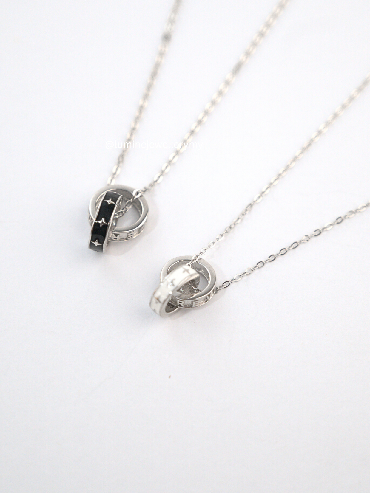 Infinity Love Couple Necklace