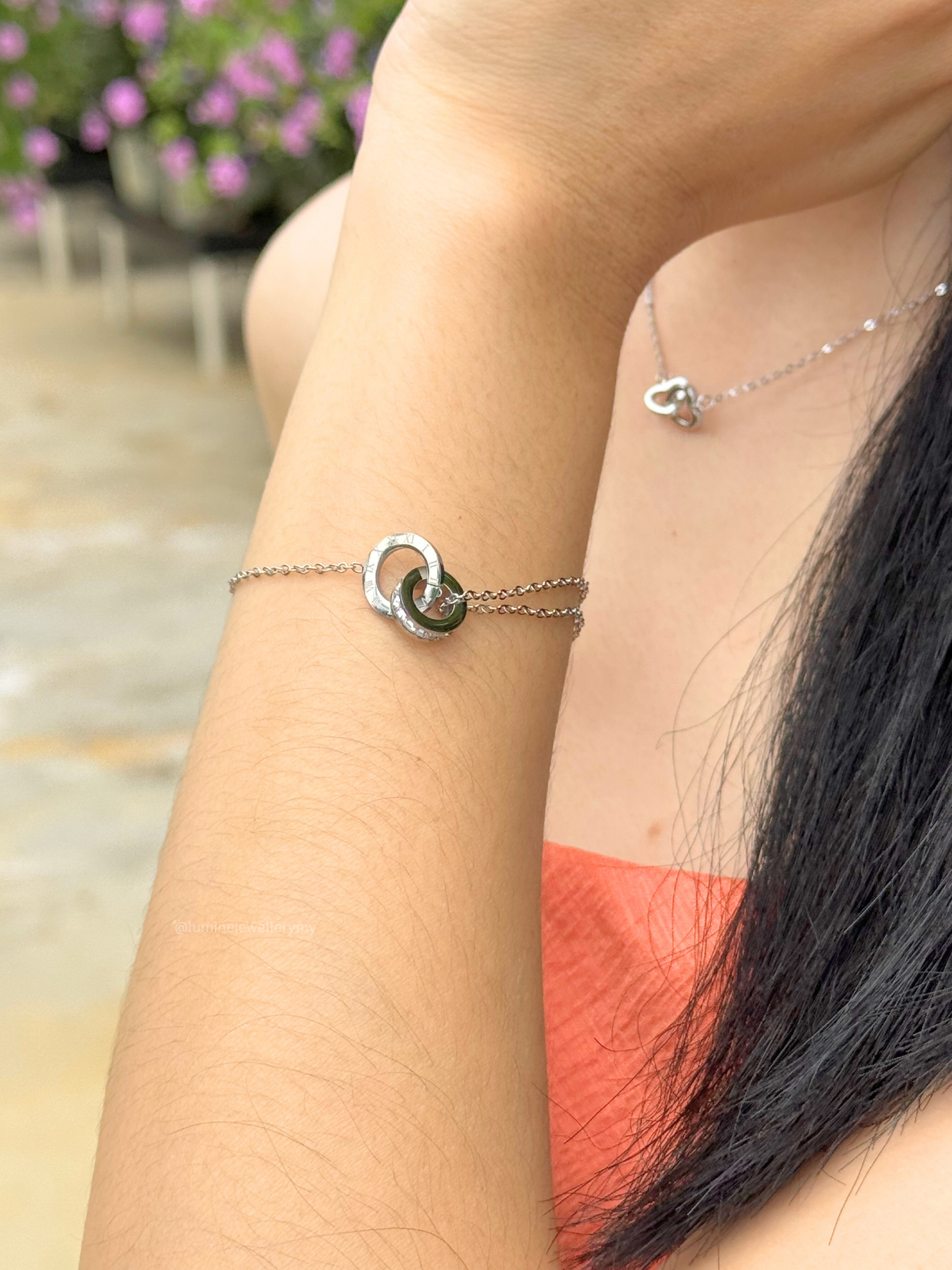 Silver Roman Elegance Bracelet