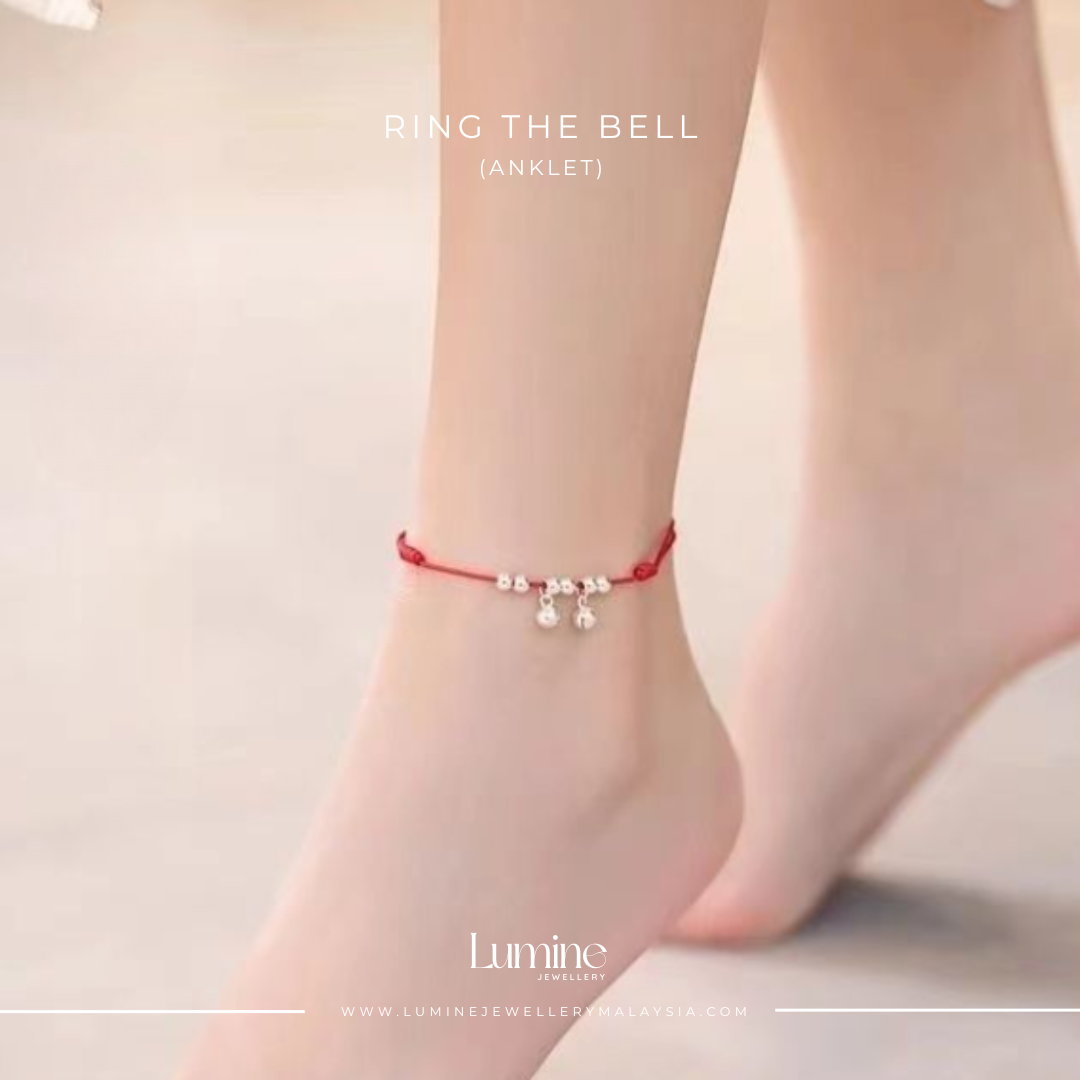 Ring The Bell Anklet 红绳铃音,步步生花