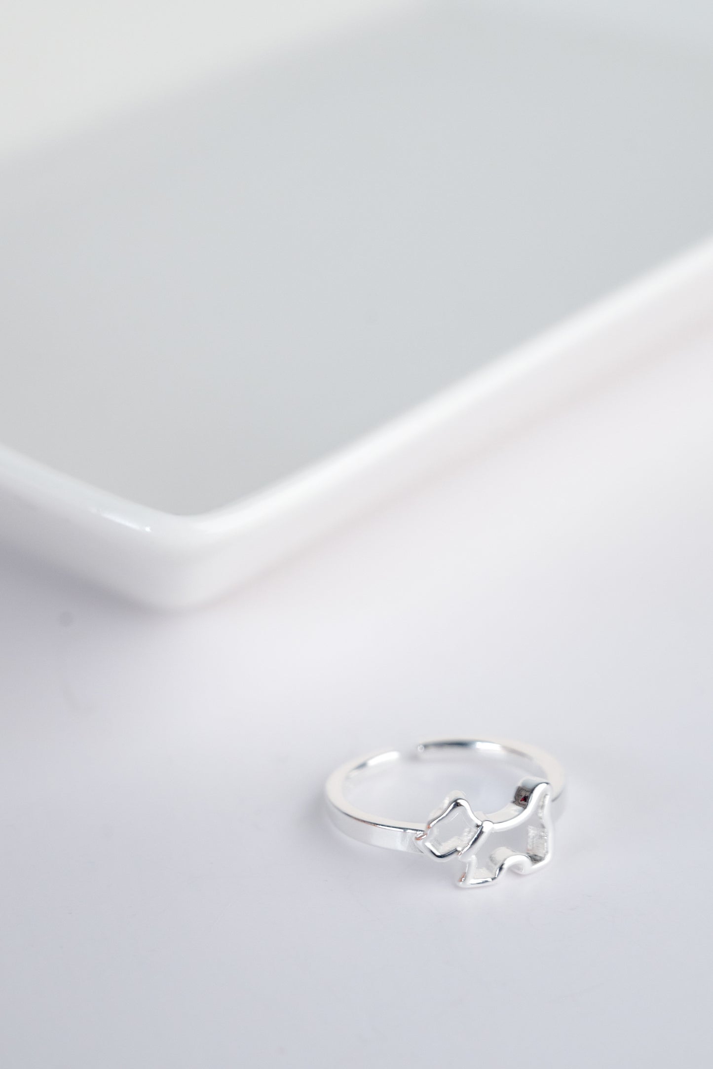 Puppy Silhouette Ring