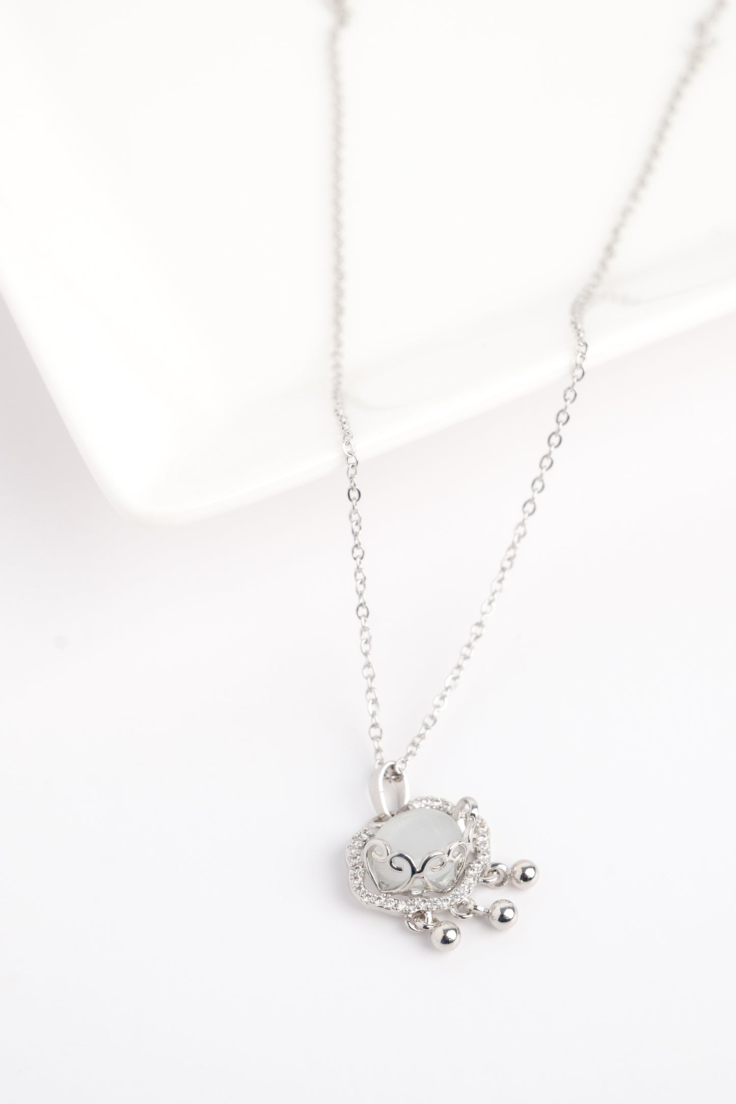 Single Peace Lock Pendant