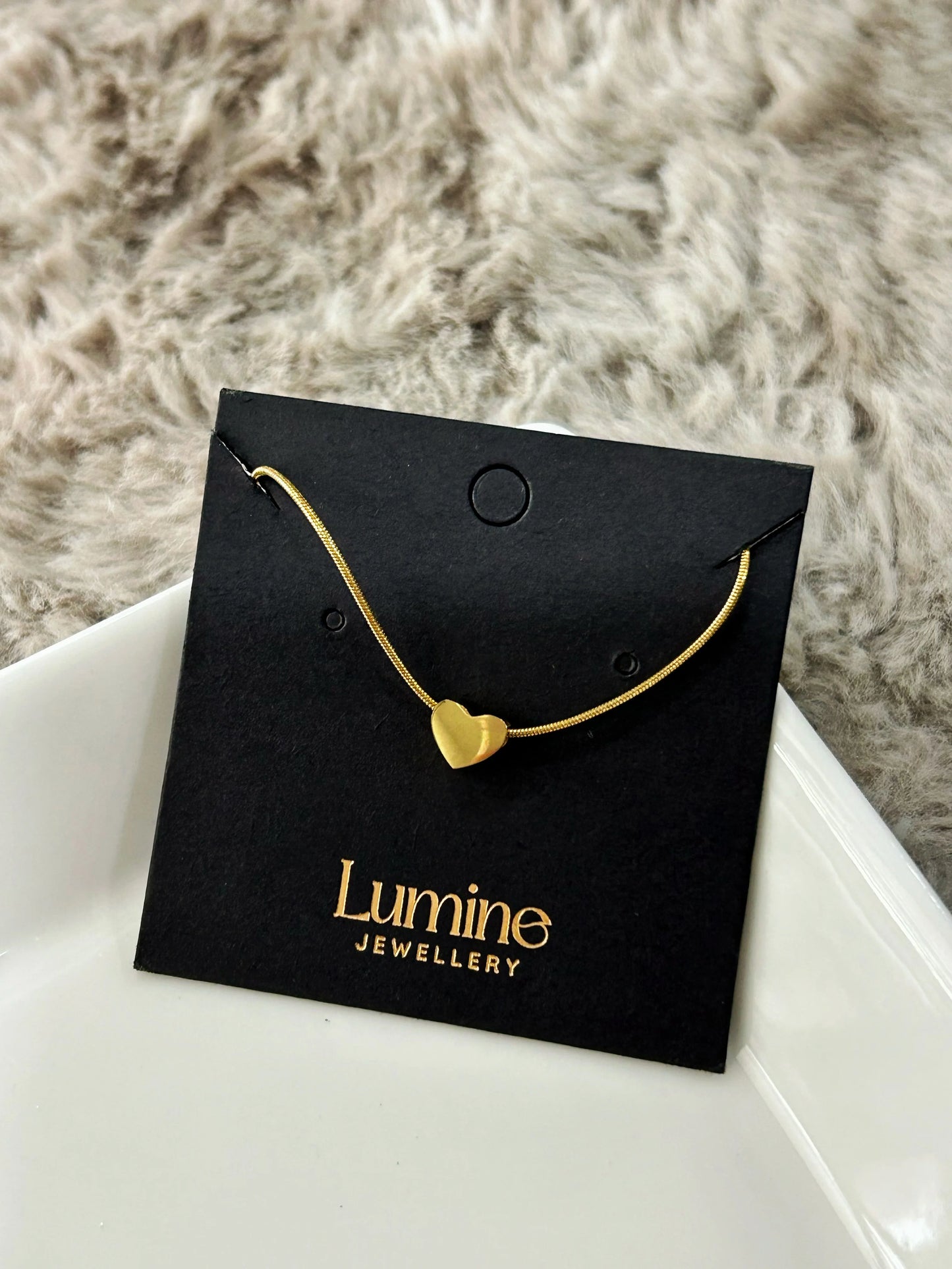 Minimalist Heart Pendant II