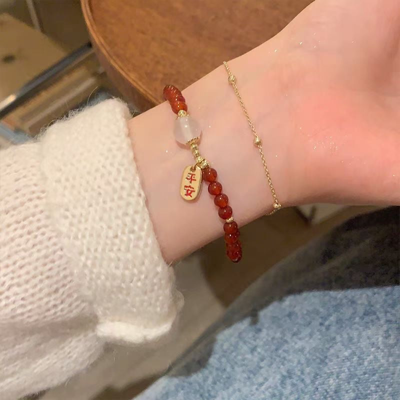 Red Safety Charm Bracelet (CNY)