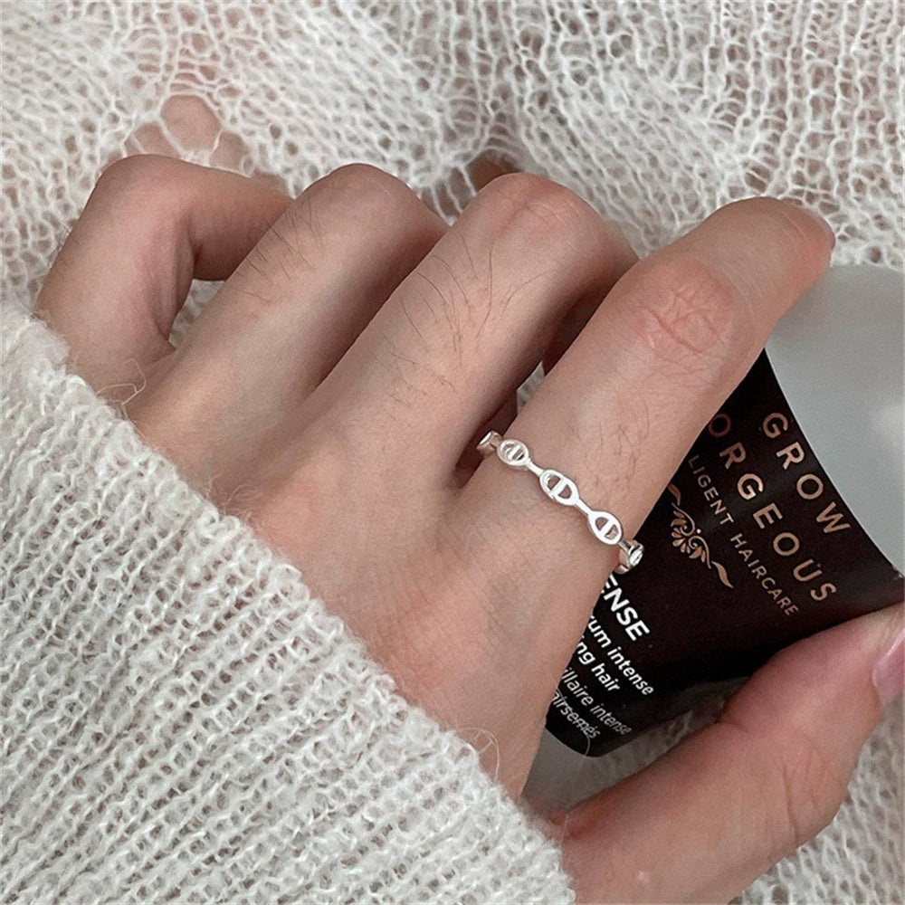 Silver Elegant Retro Ring