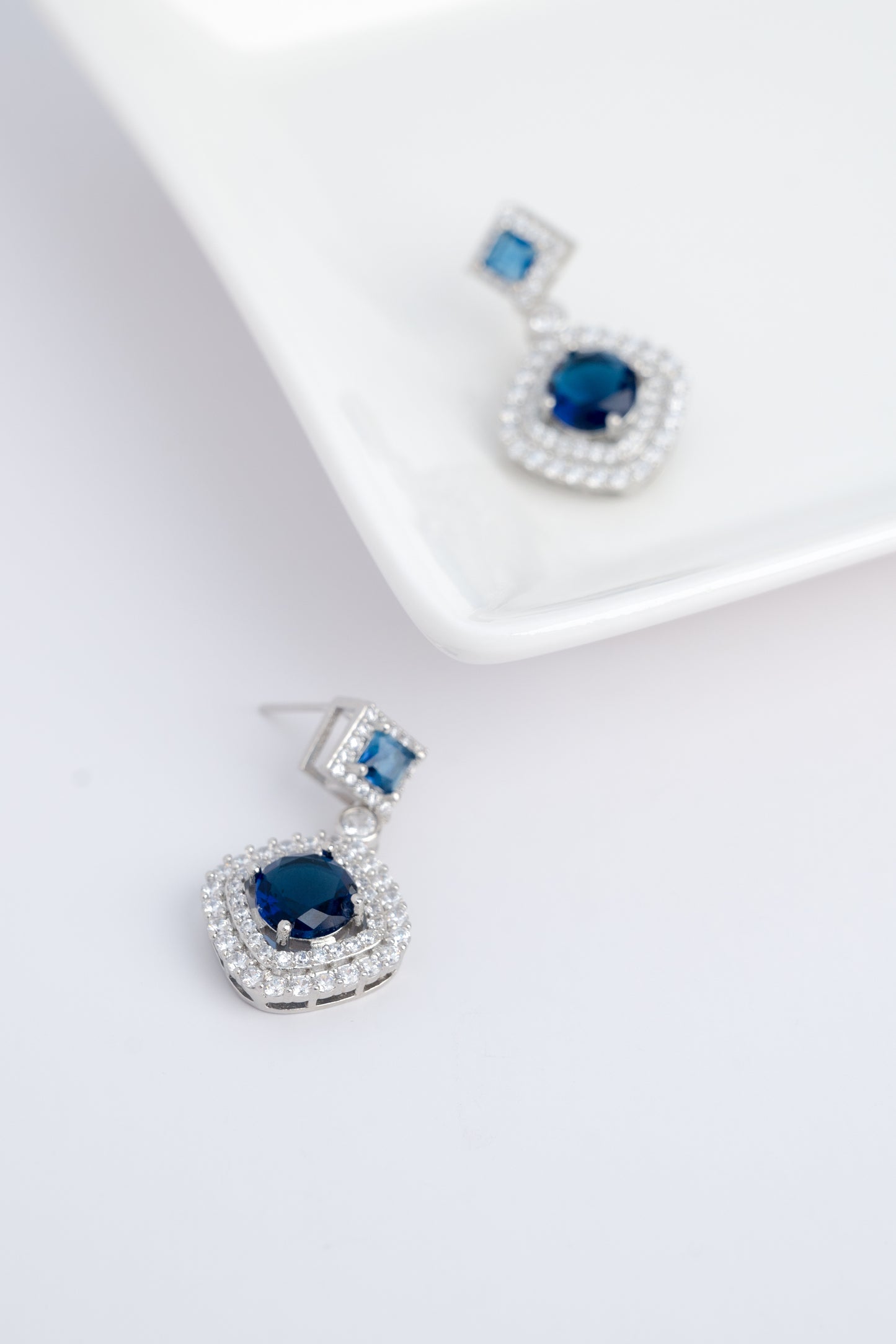 Sapphire Earrings