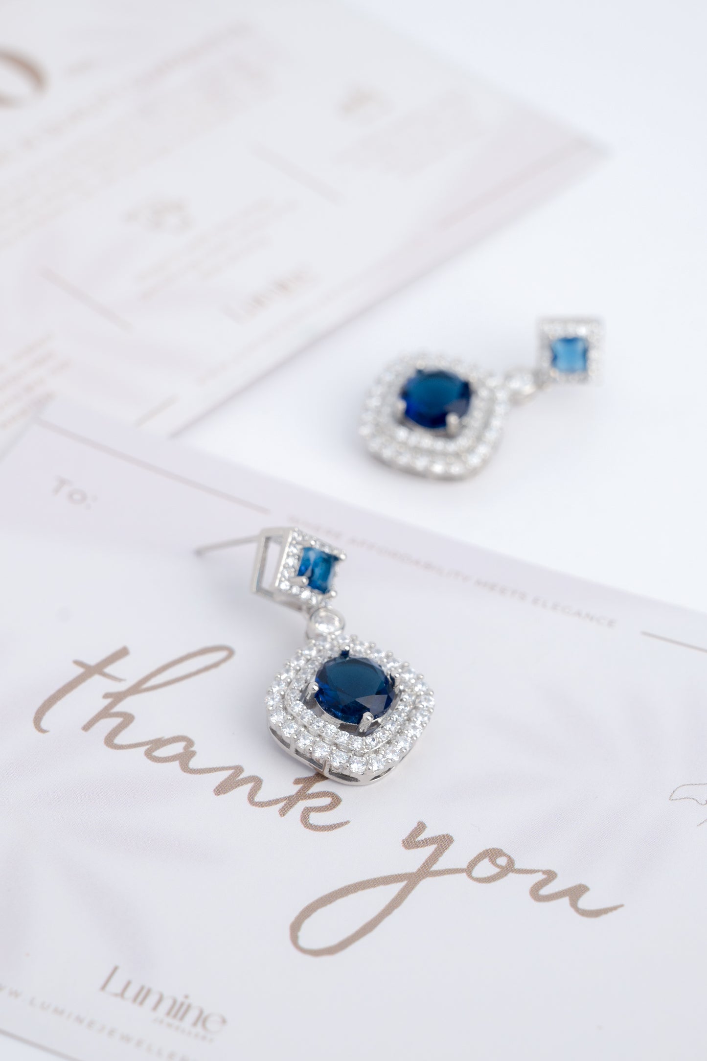 Sapphire Earrings