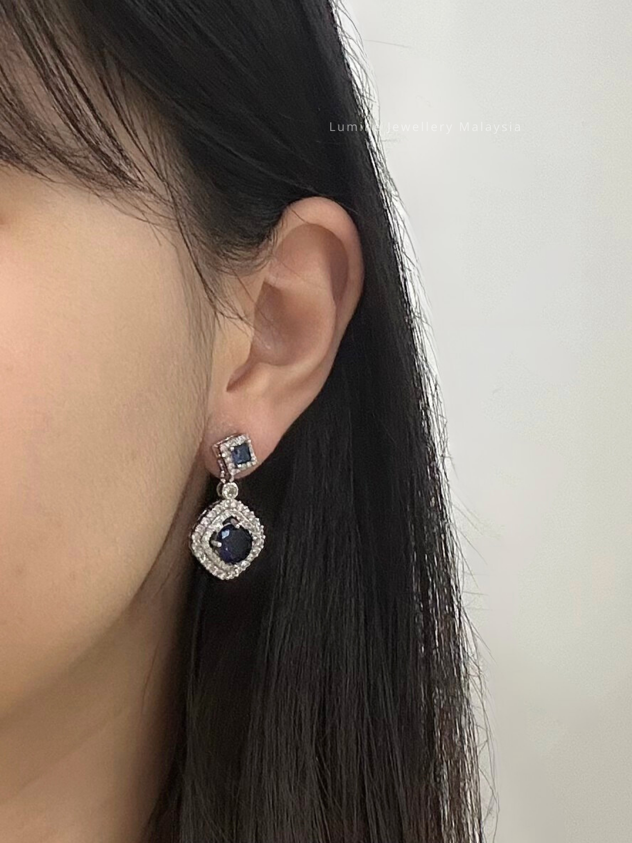 Sapphire Earrings