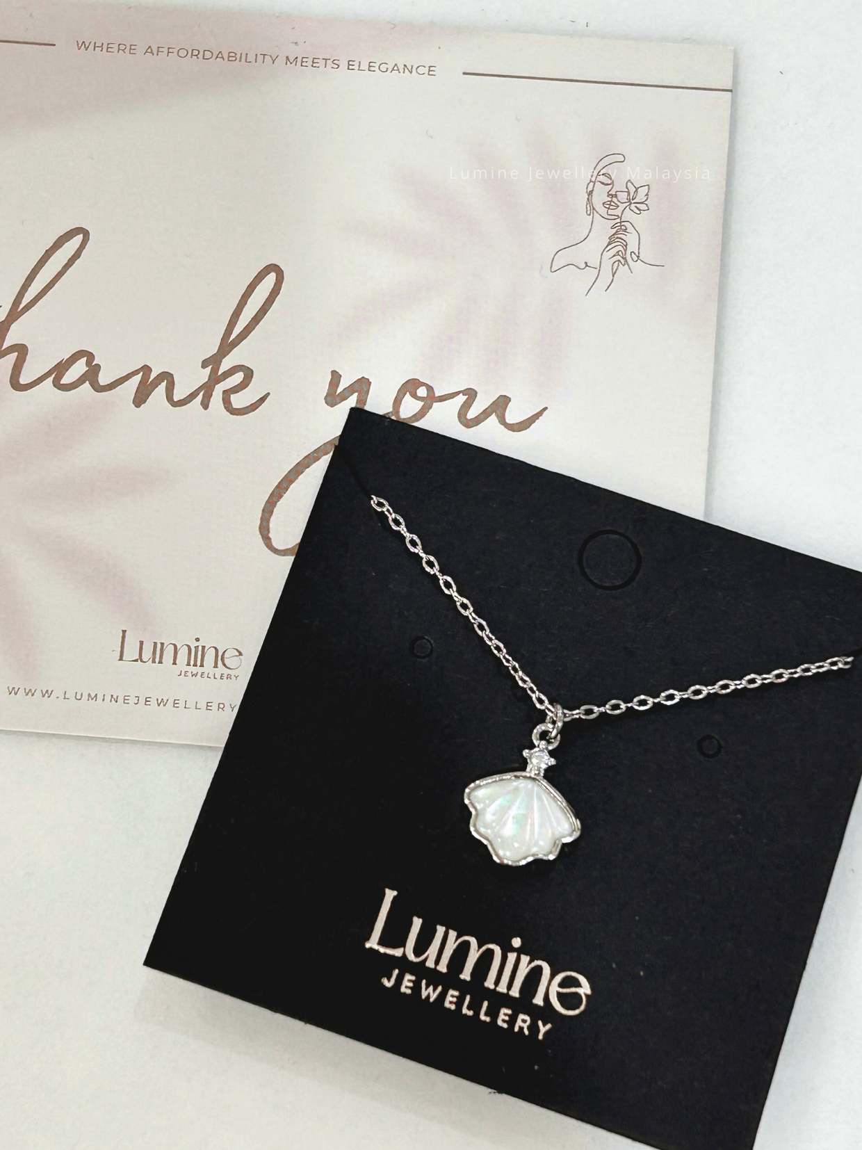 White Shell Necklace