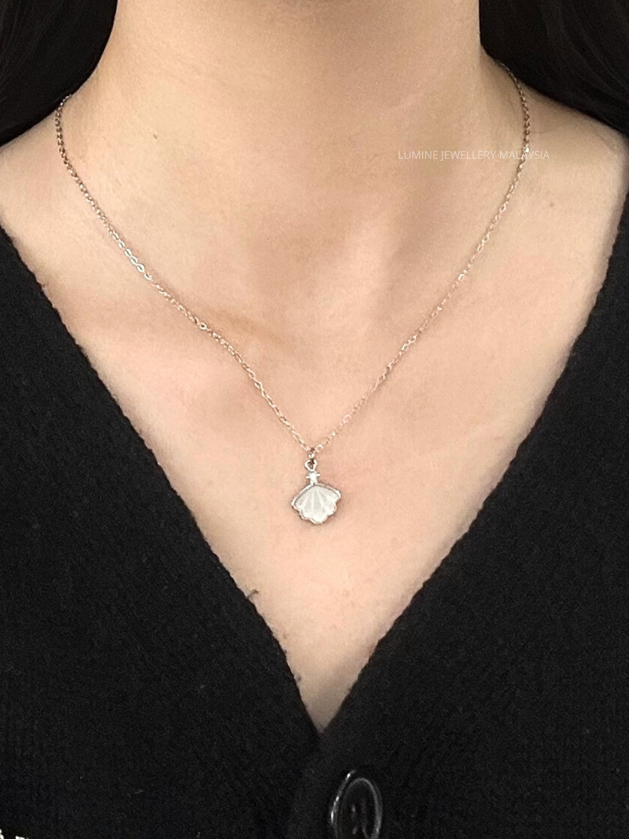 White Shell Necklace