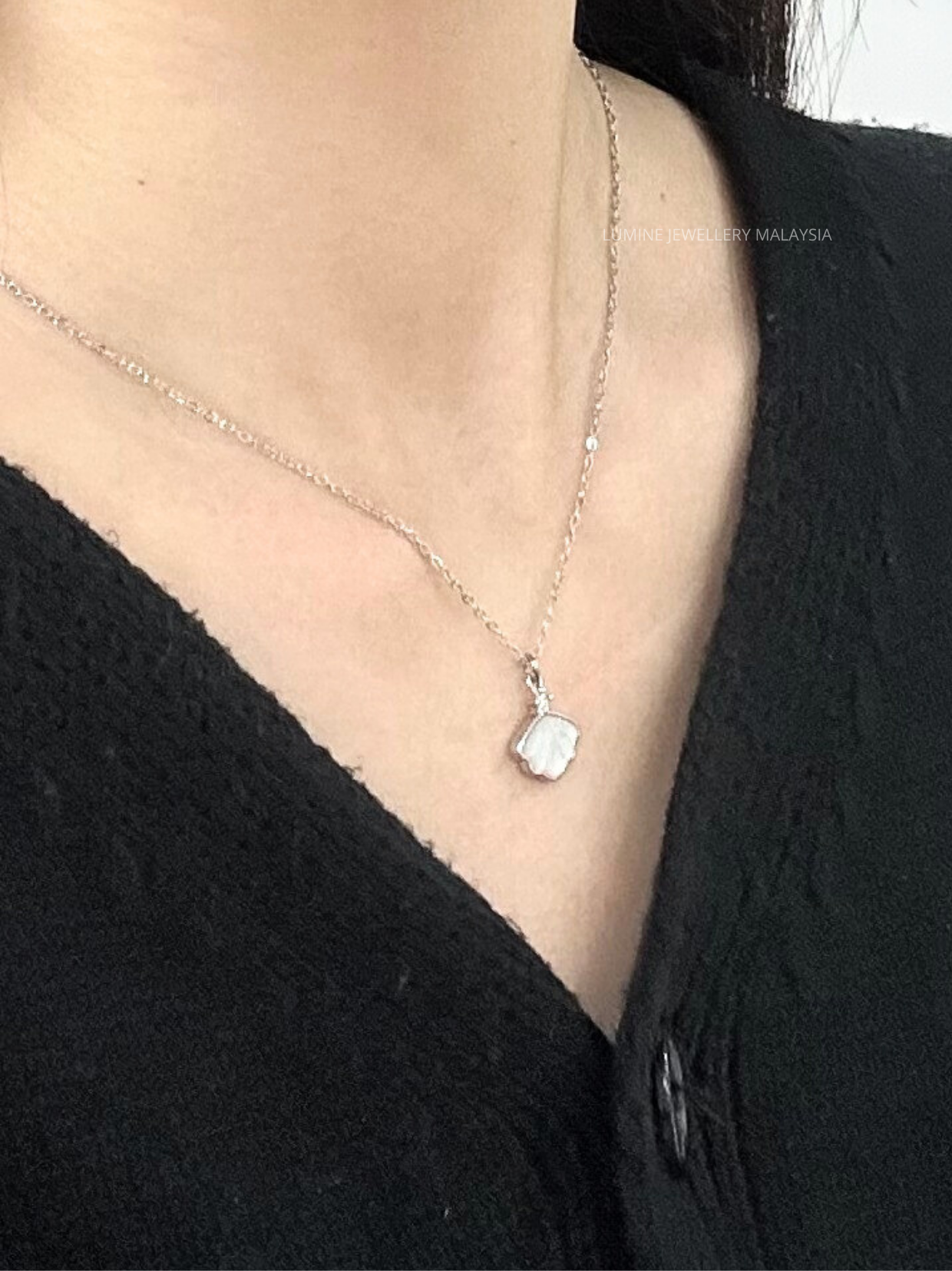 White Shell Necklace