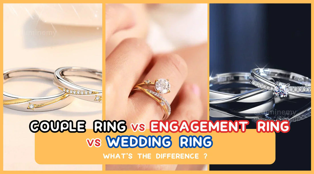 What's The Difference: Couple Rings vs. Engagement Rings vs. Wedding Bands
